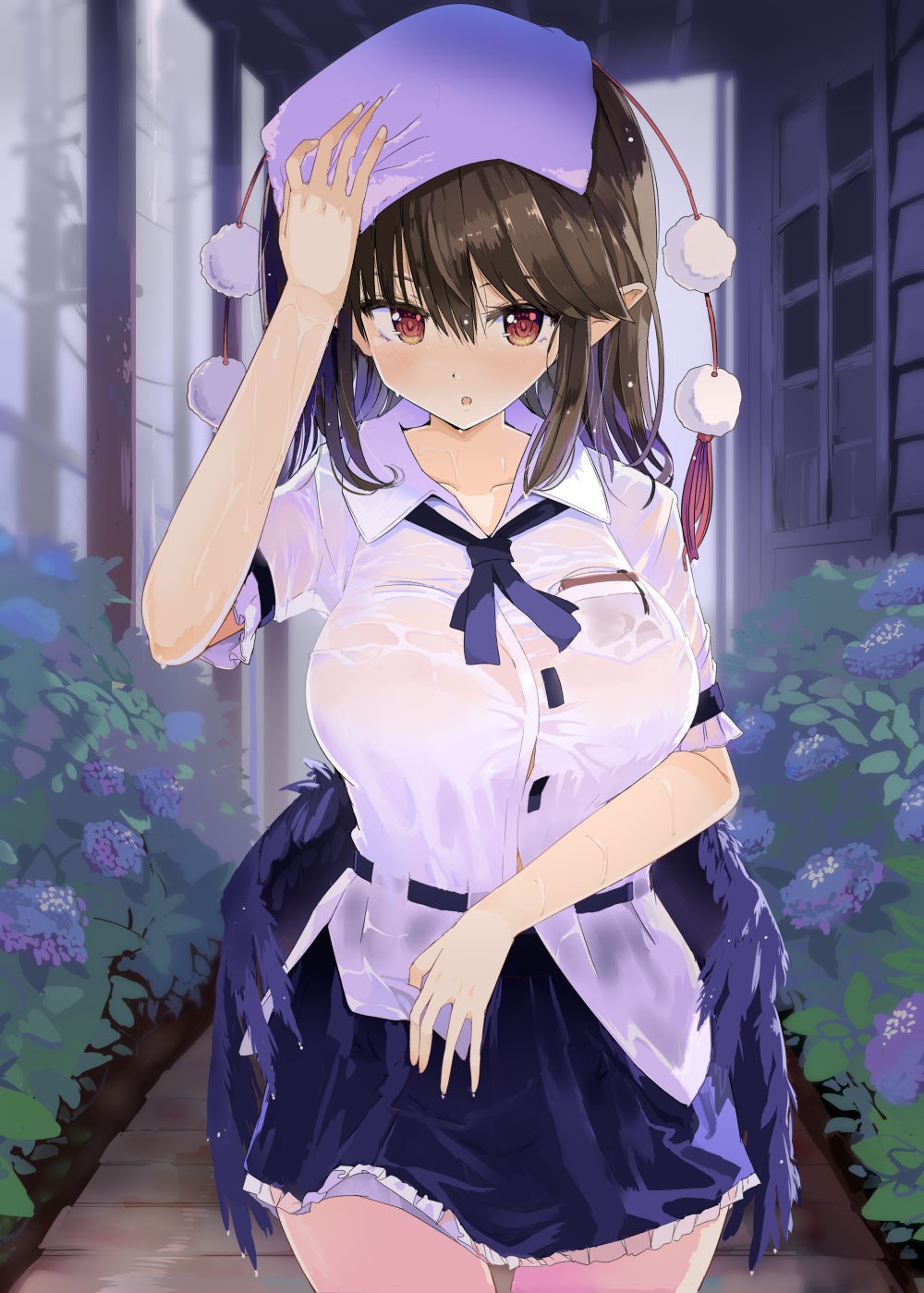 Shameimaru Aya from Touhou Project HD Phone Wallpaper