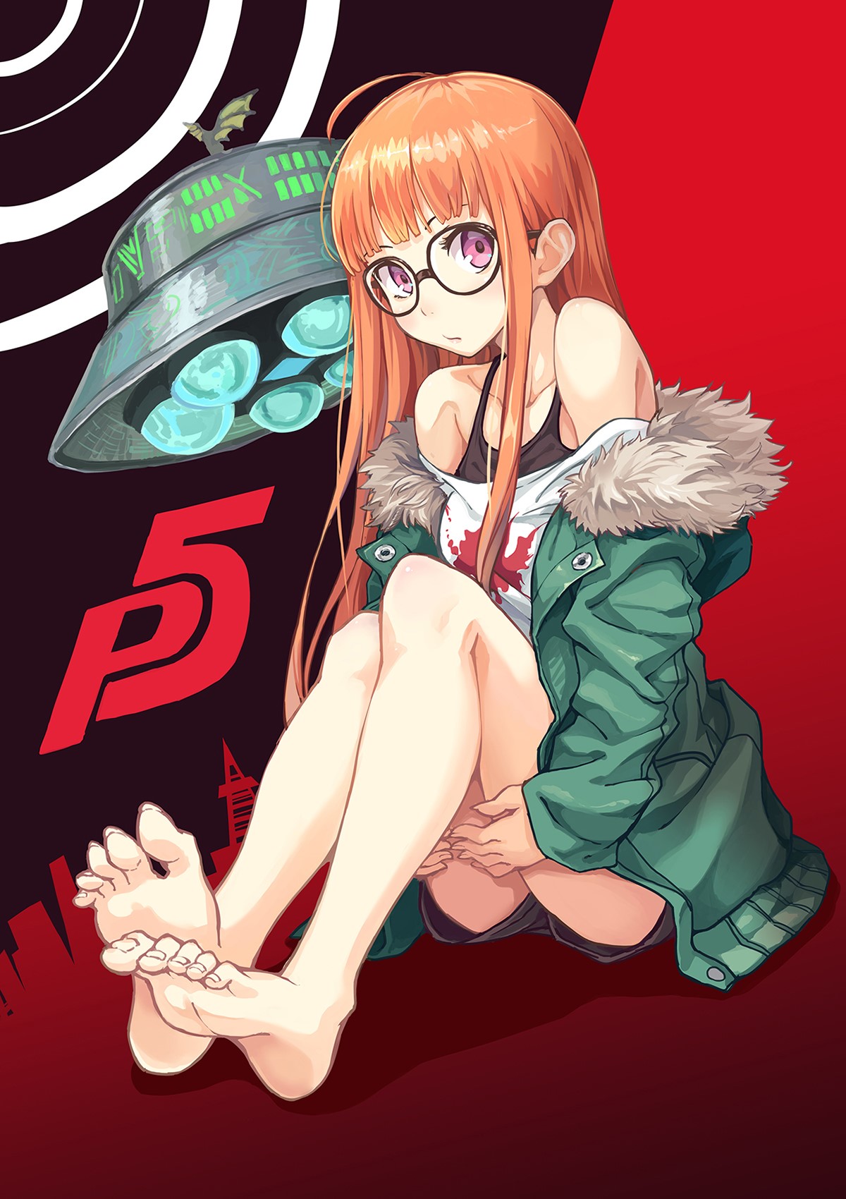 Sakura Futaba from Persona 5 HD Phone Wallpaper