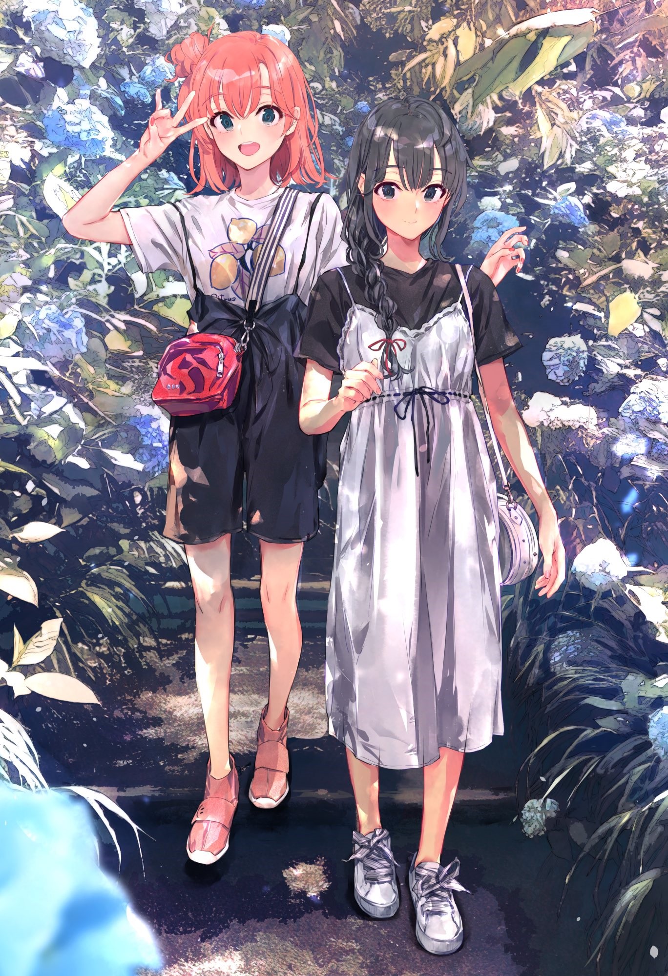 Yukinoshita Yukino and Yuigahama Yui from Yahari Ore no Seishun Love Comedy wa Machigatteiru HD Phone Wallpaper