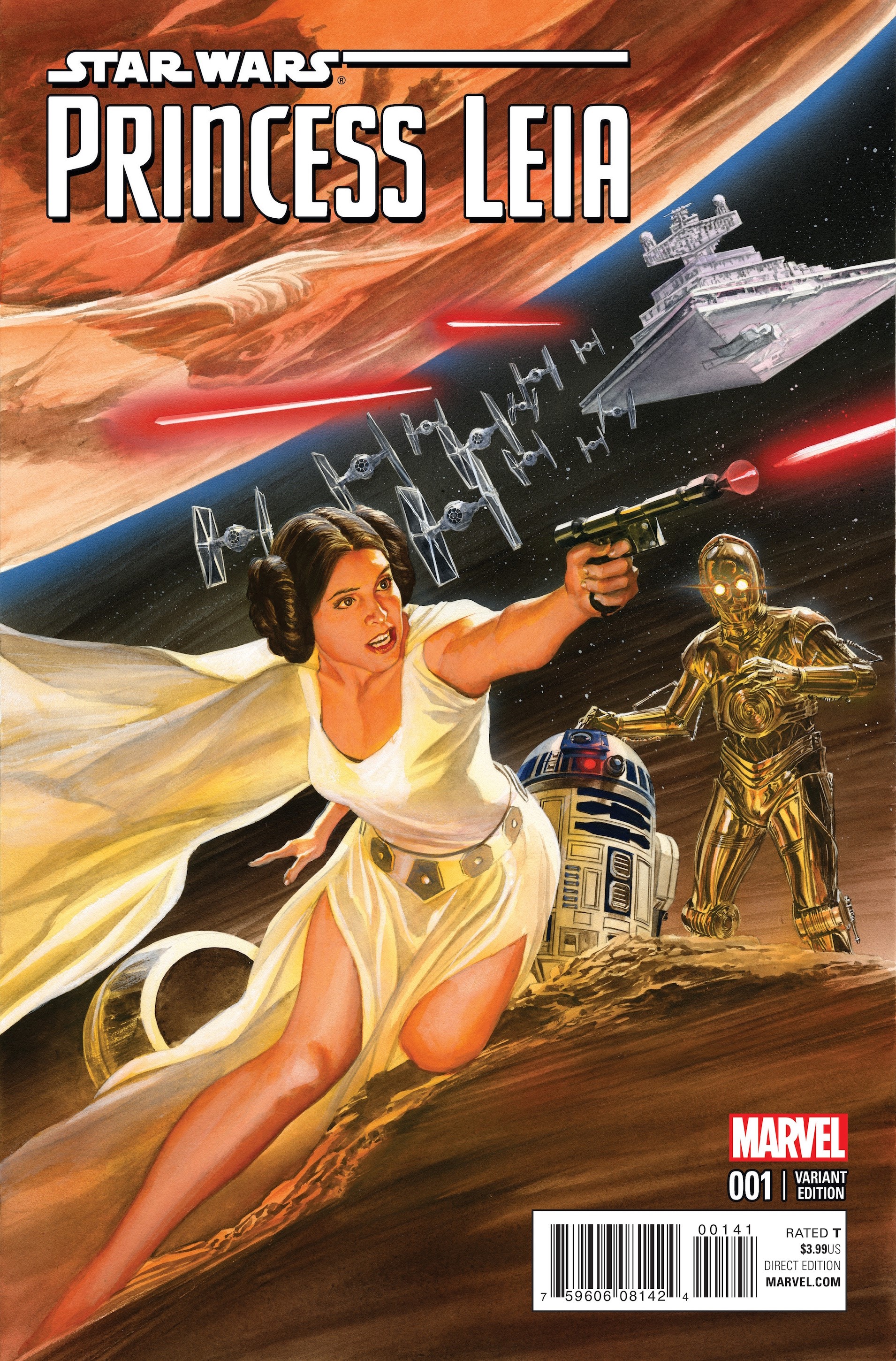 Star Wars: Princess Leia #1 Variant Edition HD Phone Wallpaper
