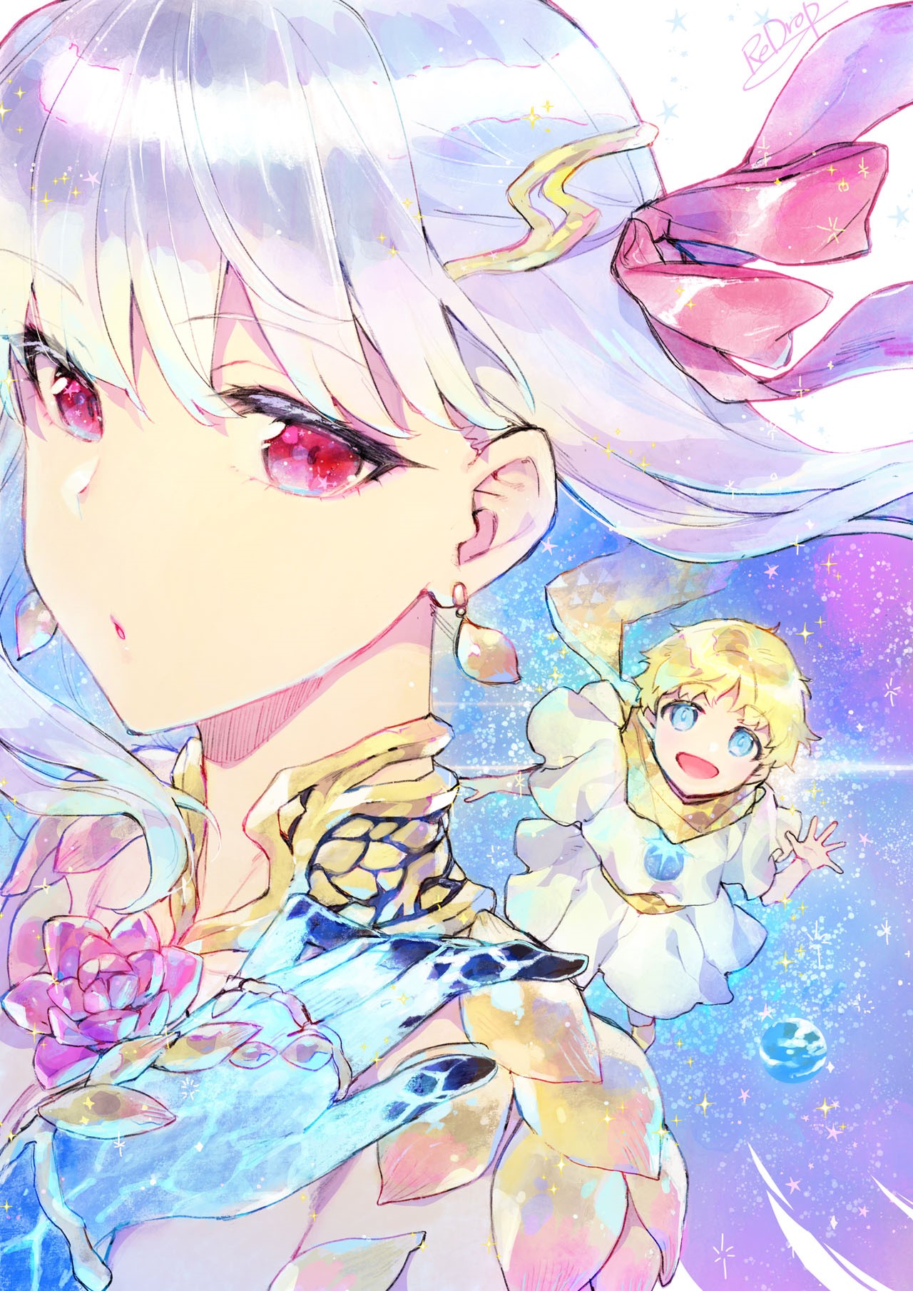 Voyager and Kama from Fate/Grand Order HD Phone Wallpaper