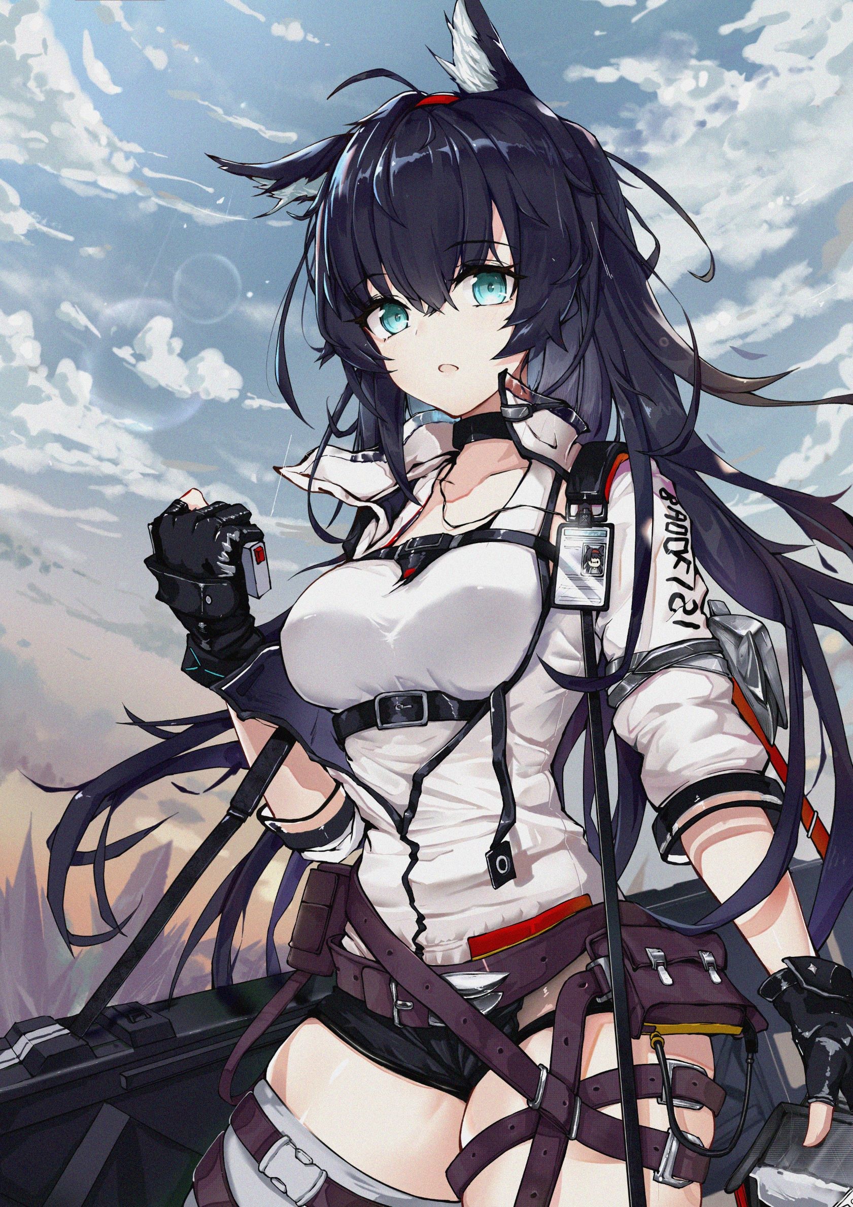 Blaze from Arknights HD Phone Wallpaper