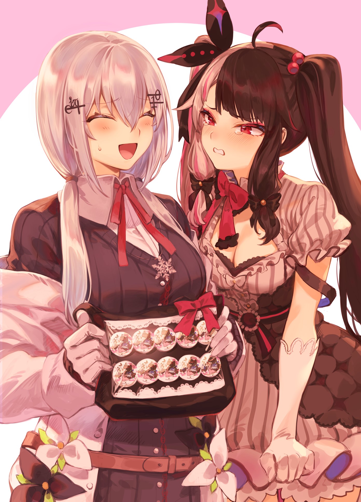 Yorumi Rena and Hakase Fuyuki from Nijisanji HD Phone Wallpaper