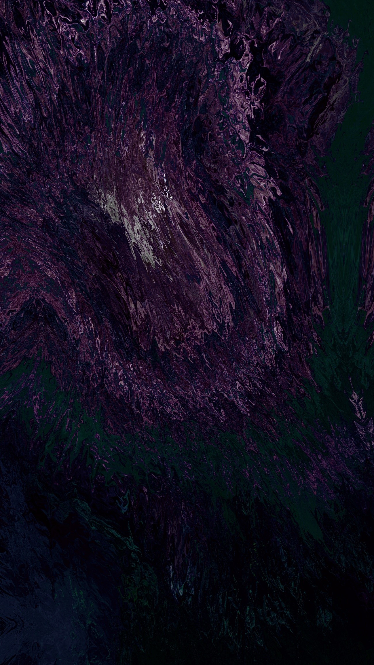 Psychedelic abstract texture with purple and green hues HD Phone Wallpaper