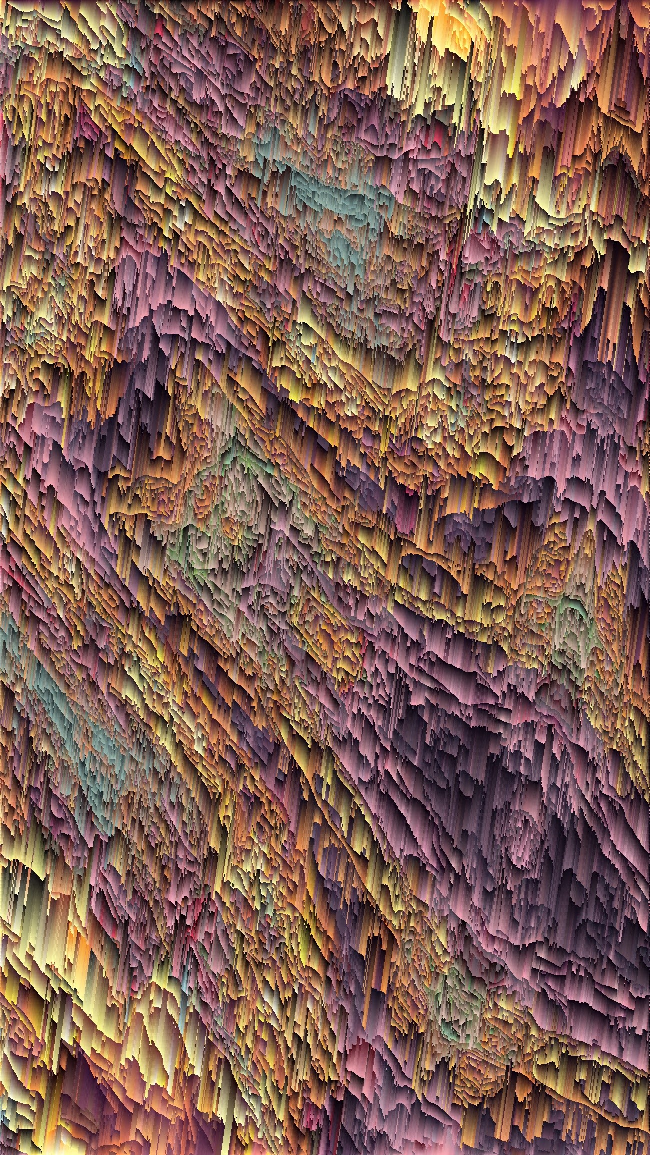 Psychedelic digital art by Zyguratti HD Phone Wallpaper