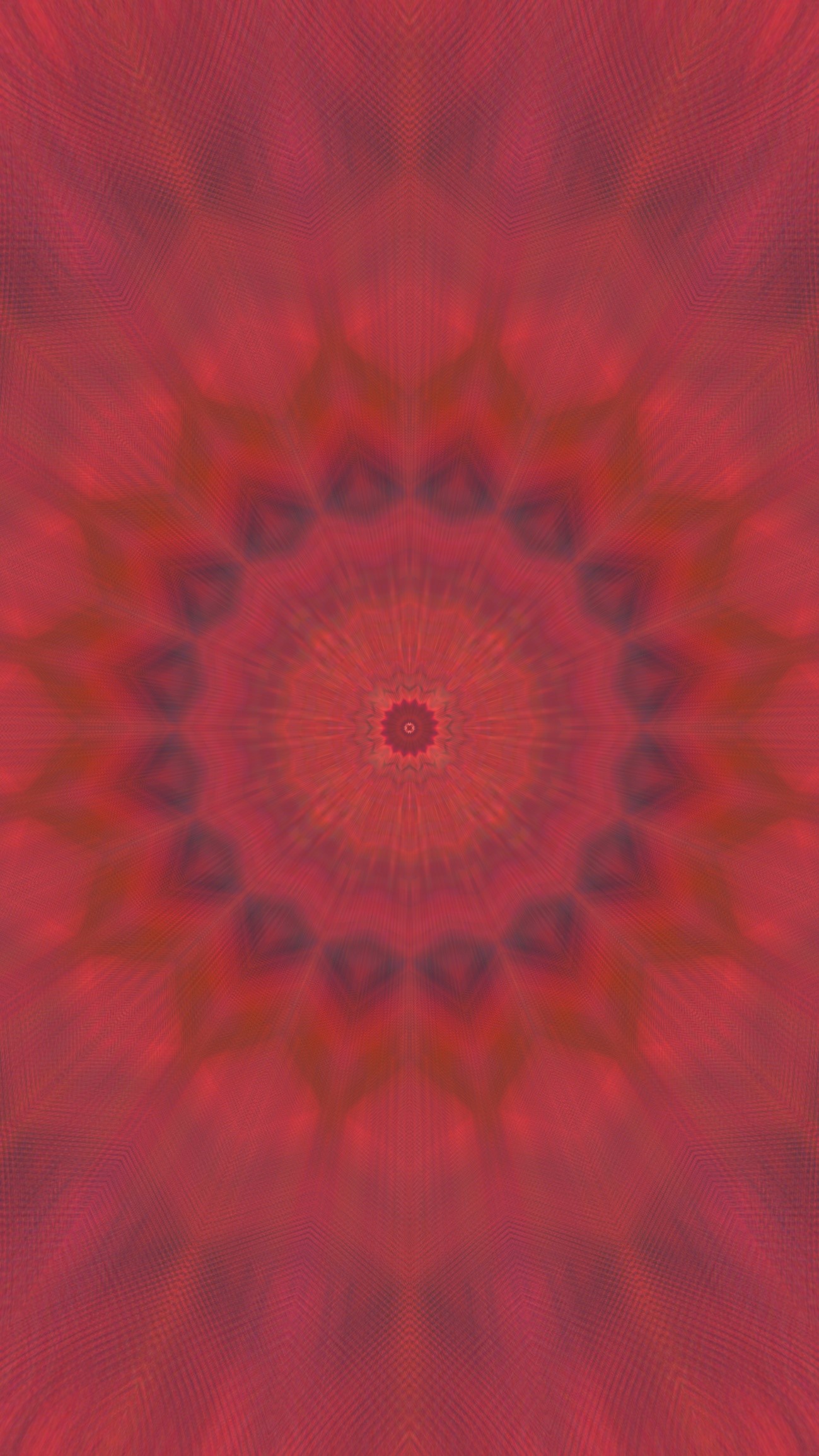 Psychedelic red mandala texture HD Phone Wallpaper
