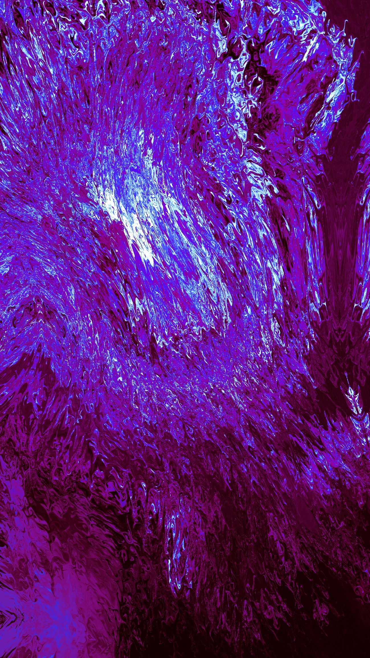 Psychedelic abstract purple and blue texture HD Phone Wallpaper