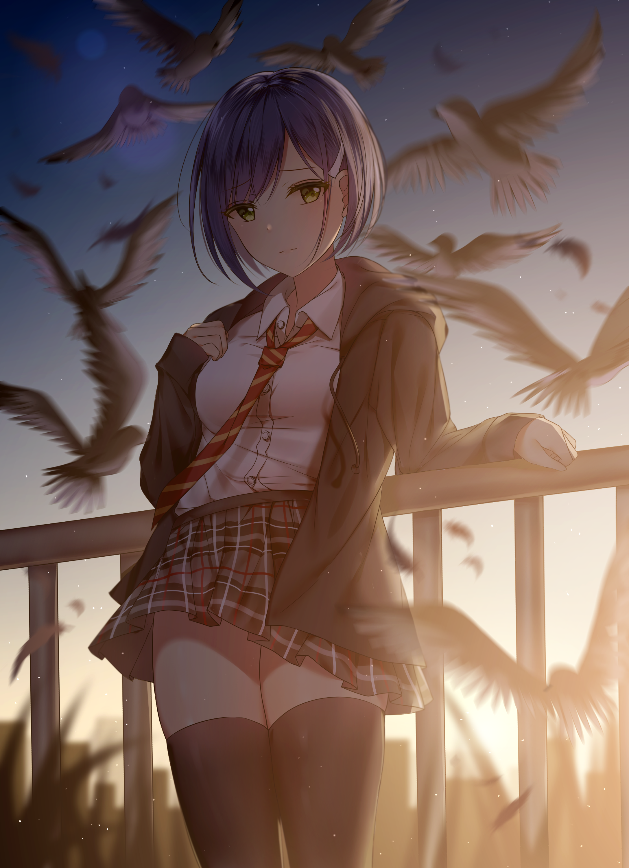 Ichigo from Darling in the FranXX HD Phone Wallpaper