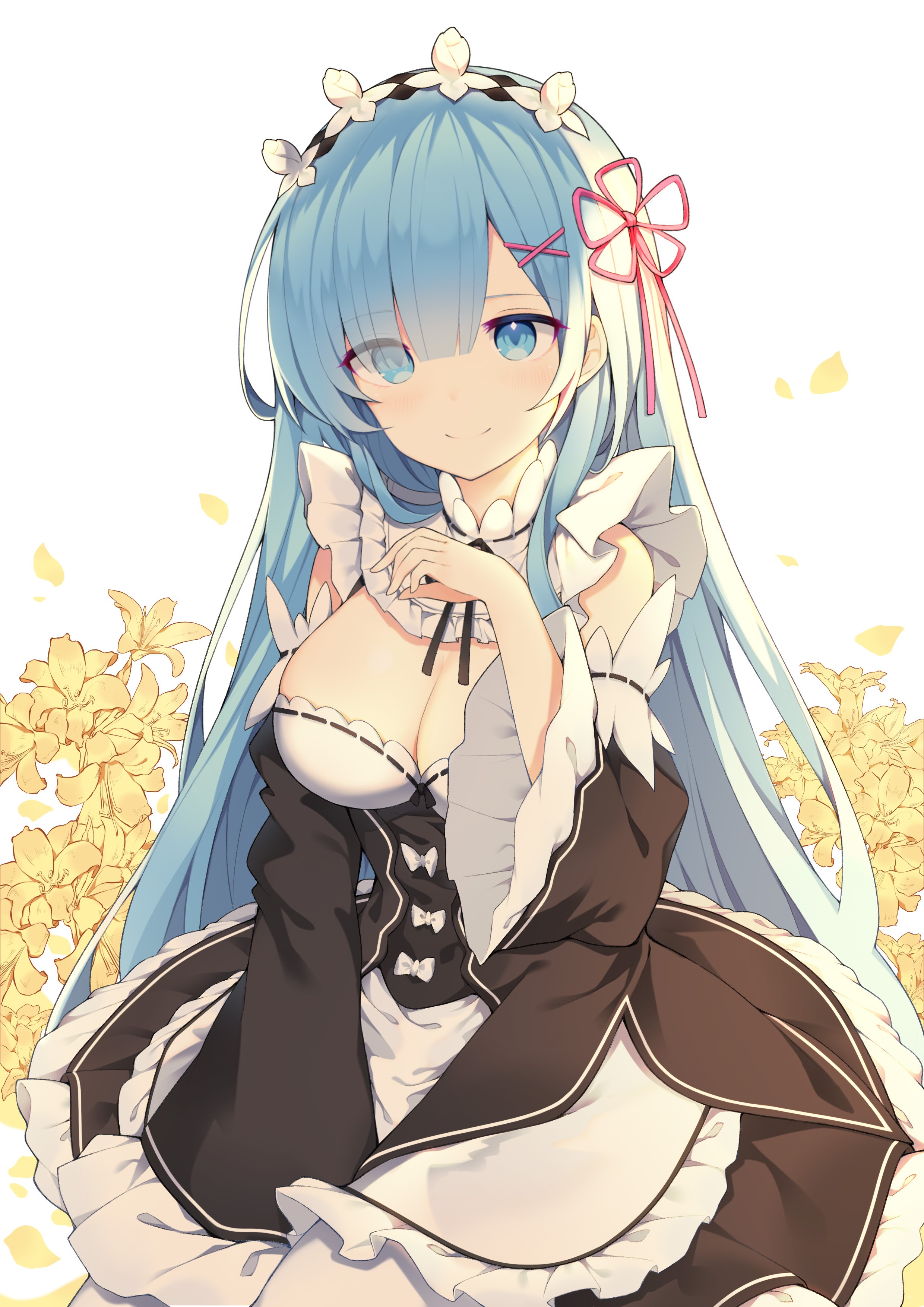 Rem from Re:Zero Kara Hajimeru Isekai Seikatsu HD Phone Wallpaper