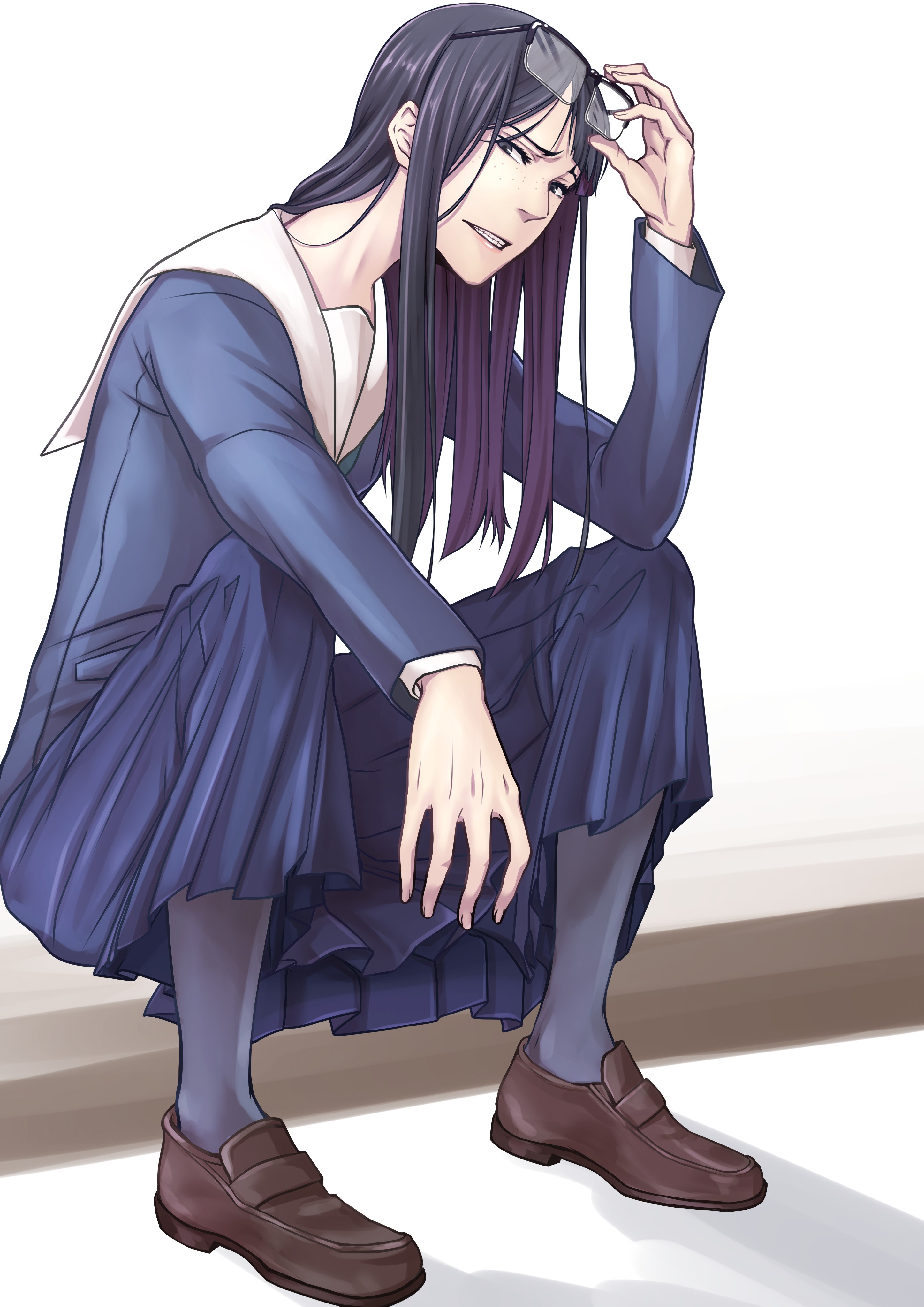 Kanamori Sayaka from Eizouken ni wa Te wo Dasu na! fan art HD Phone Wallpaper
