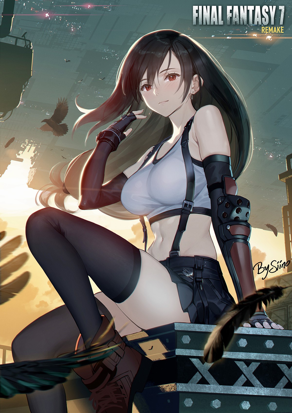 Tifa Lockhart from Final Fantasy VII: Remake HD Phone Wallpaper