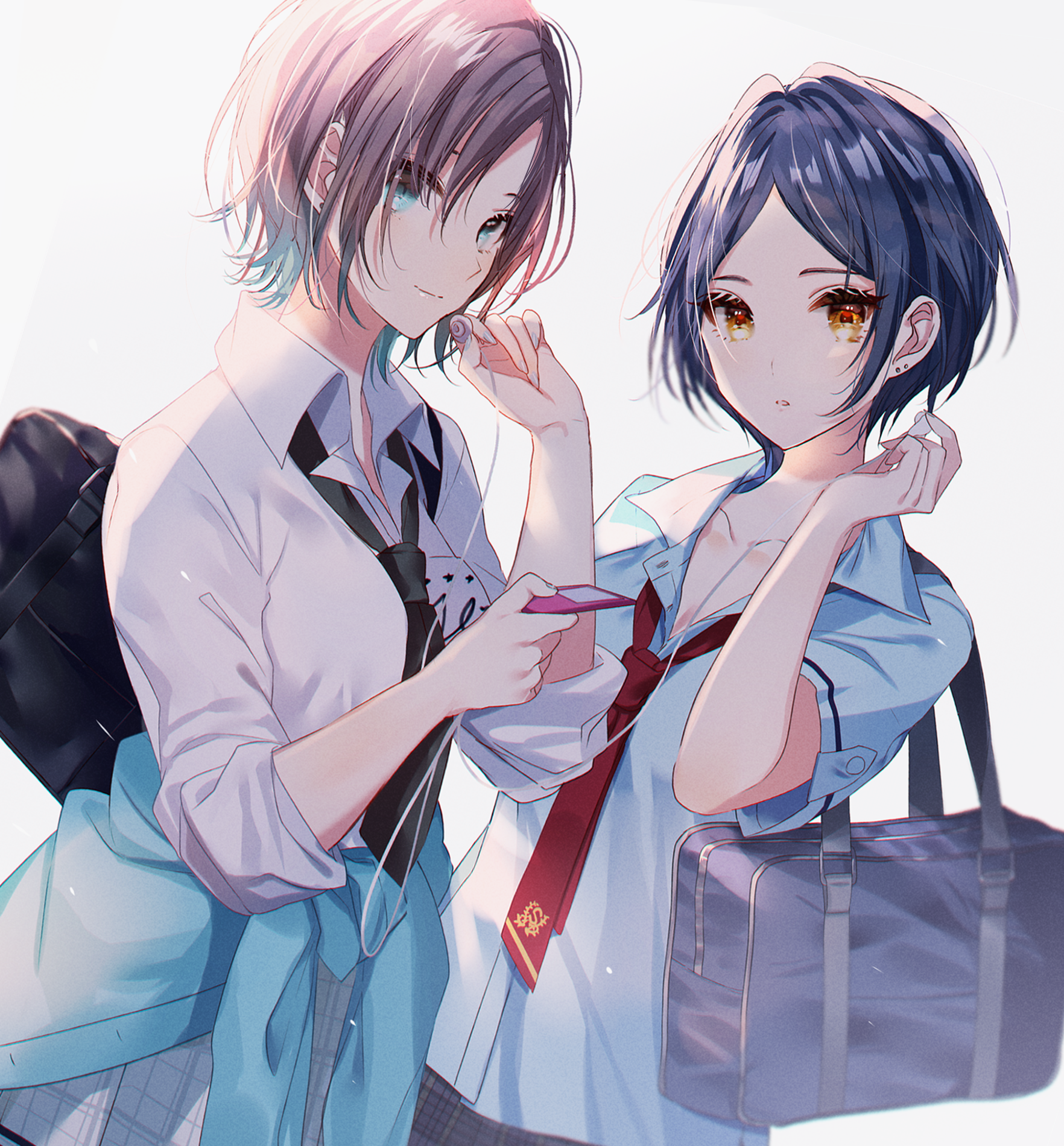 Hayami Kanade and Toru Asakura from THE IDOLM@STER HD Phone Wallpaper