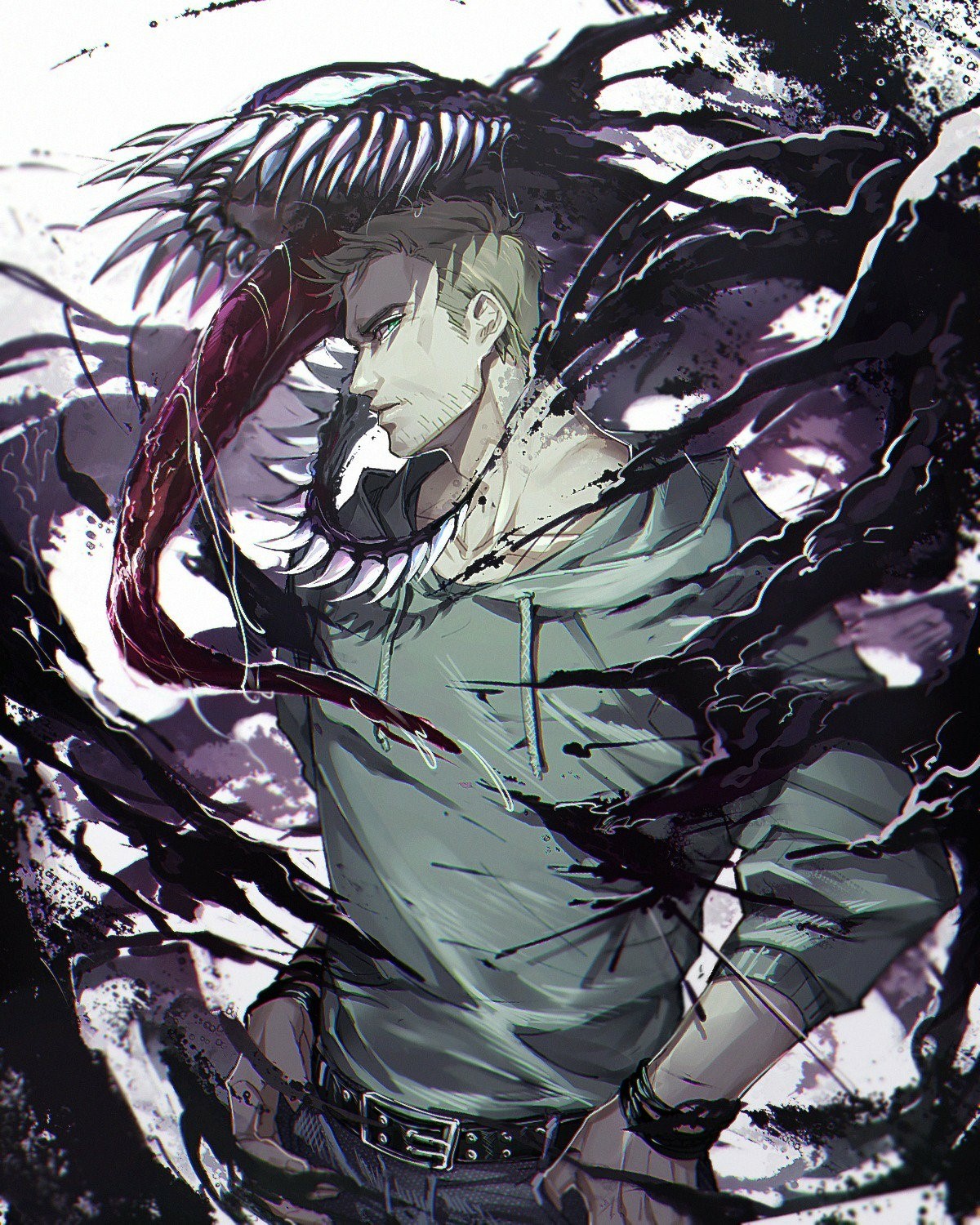 Eddie Brock and Venom from Marvel Comics HD Phone Wallpaper