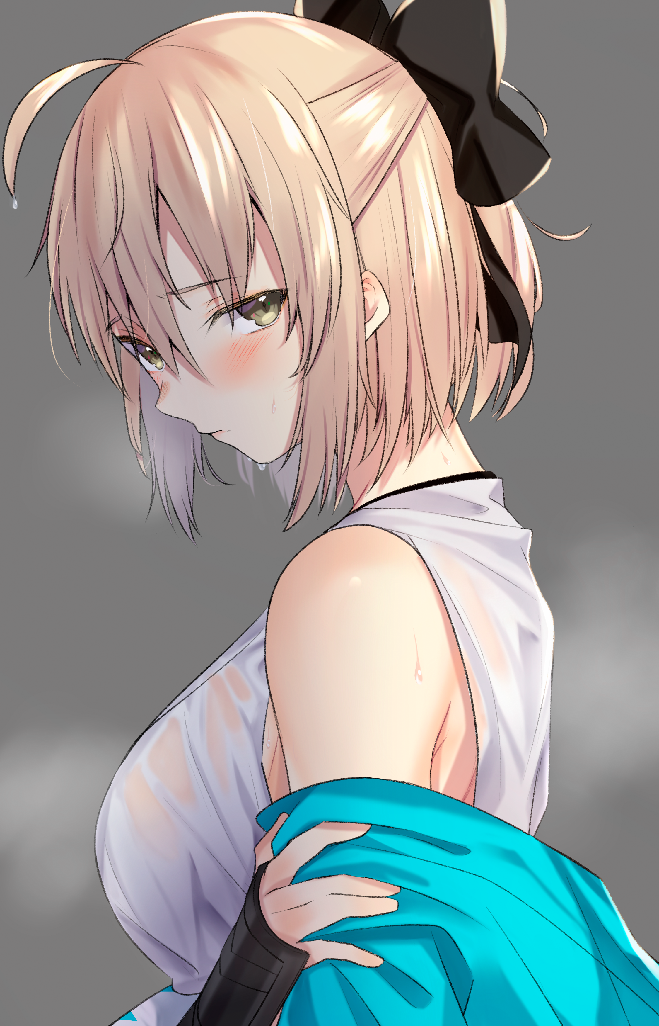 Okita Souji from Fate Series HD Phone Wallpaper