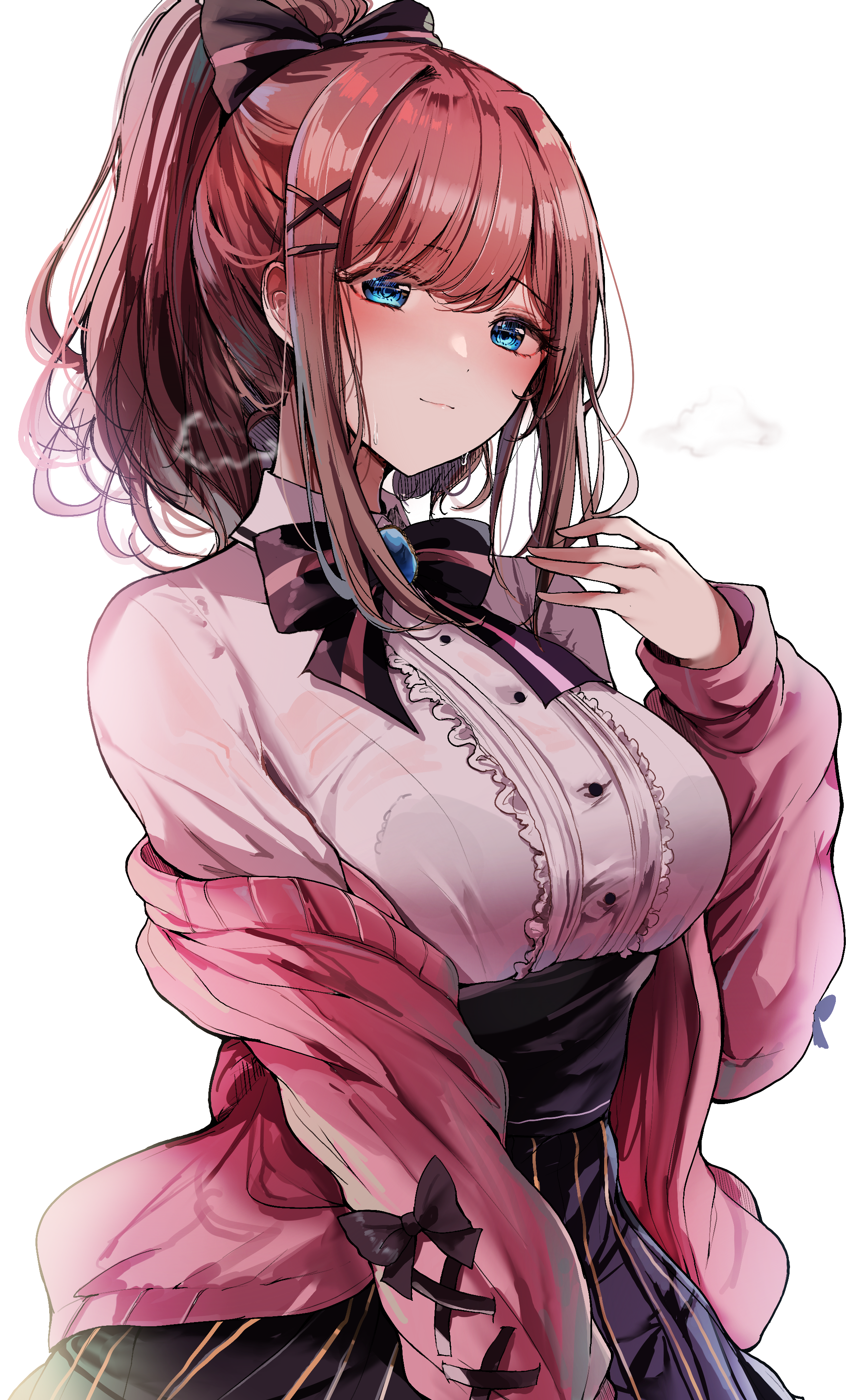 Suzuhara Lulu Portrait Digital Art HD Phone Wallpaper