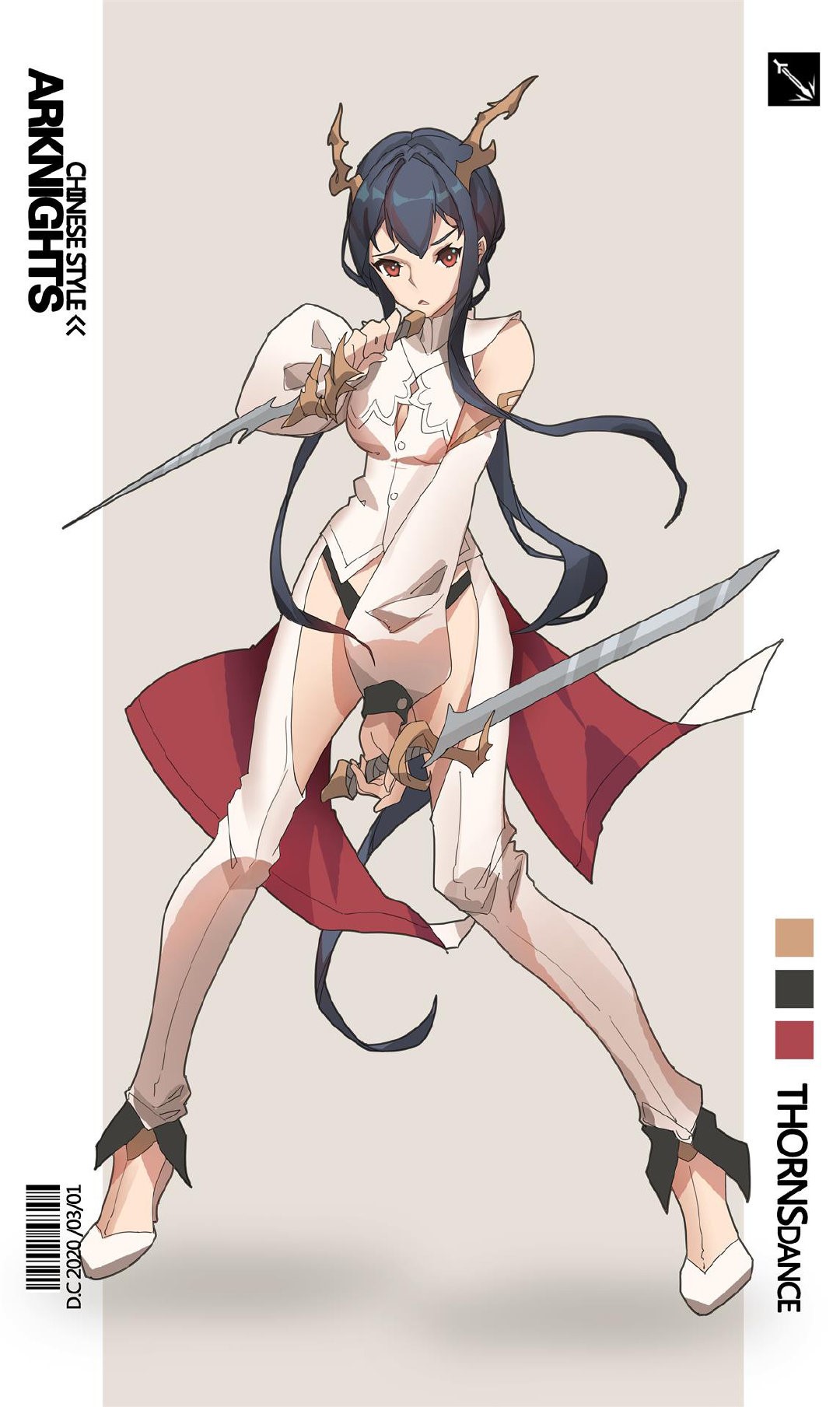 Chen from Arknights Chinese Style HD Phone Wallpaper