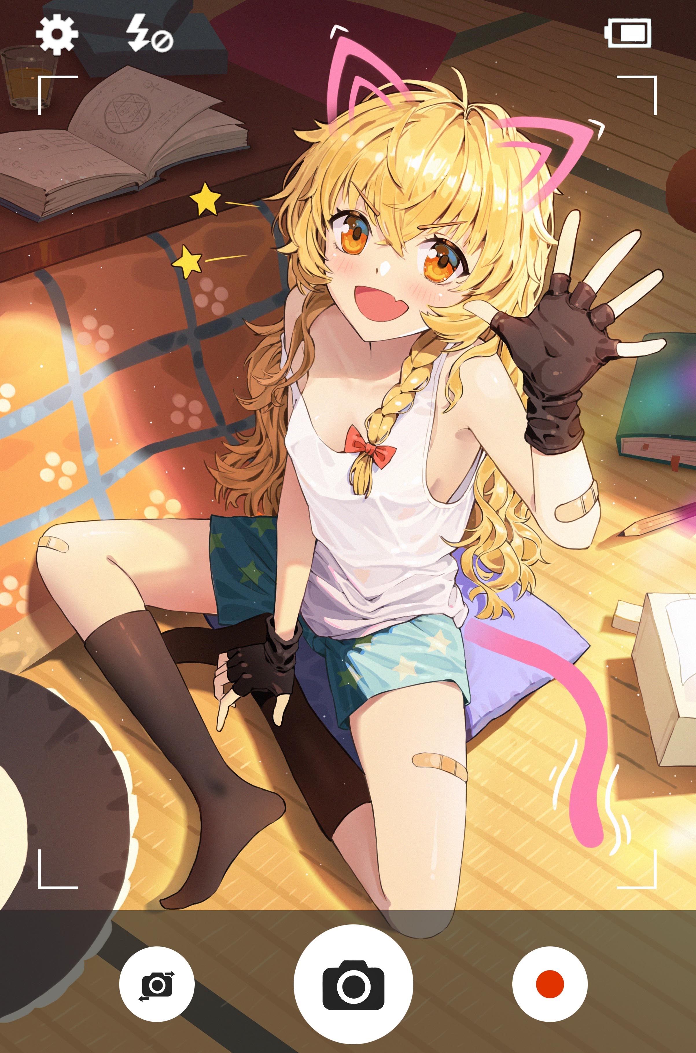 Marisa Kirisame from Touhou Project HD Phone Wallpaper