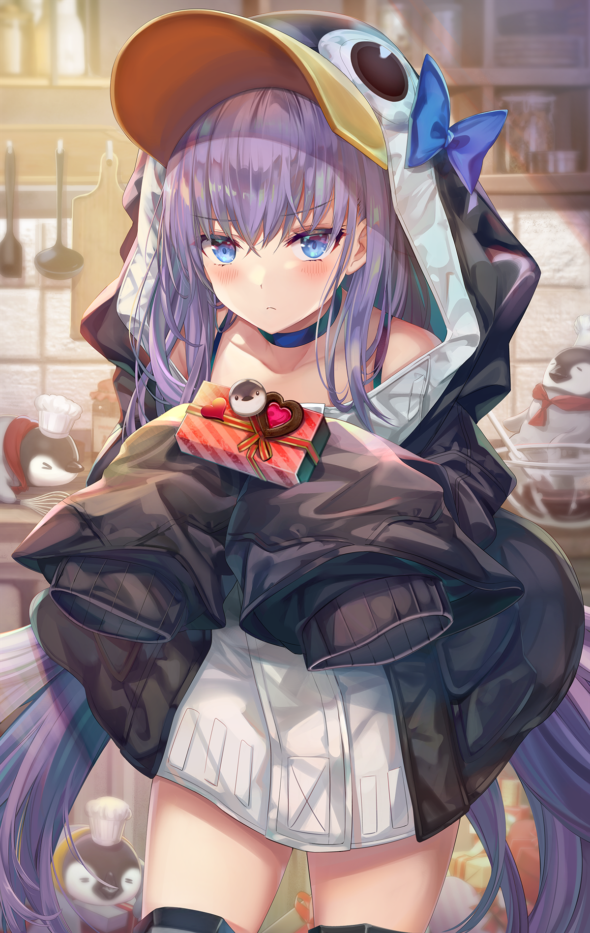 Meltlilith from Fate/Grand Order holding chocolates HD Phone Wallpaper