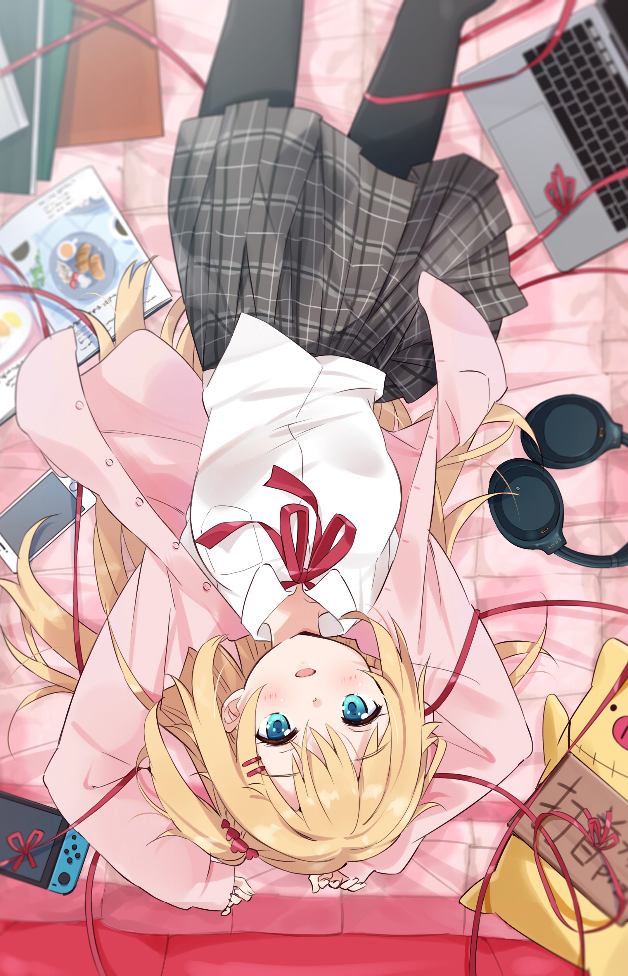 Akai Haato from Hololive HD Phone Wallpaper