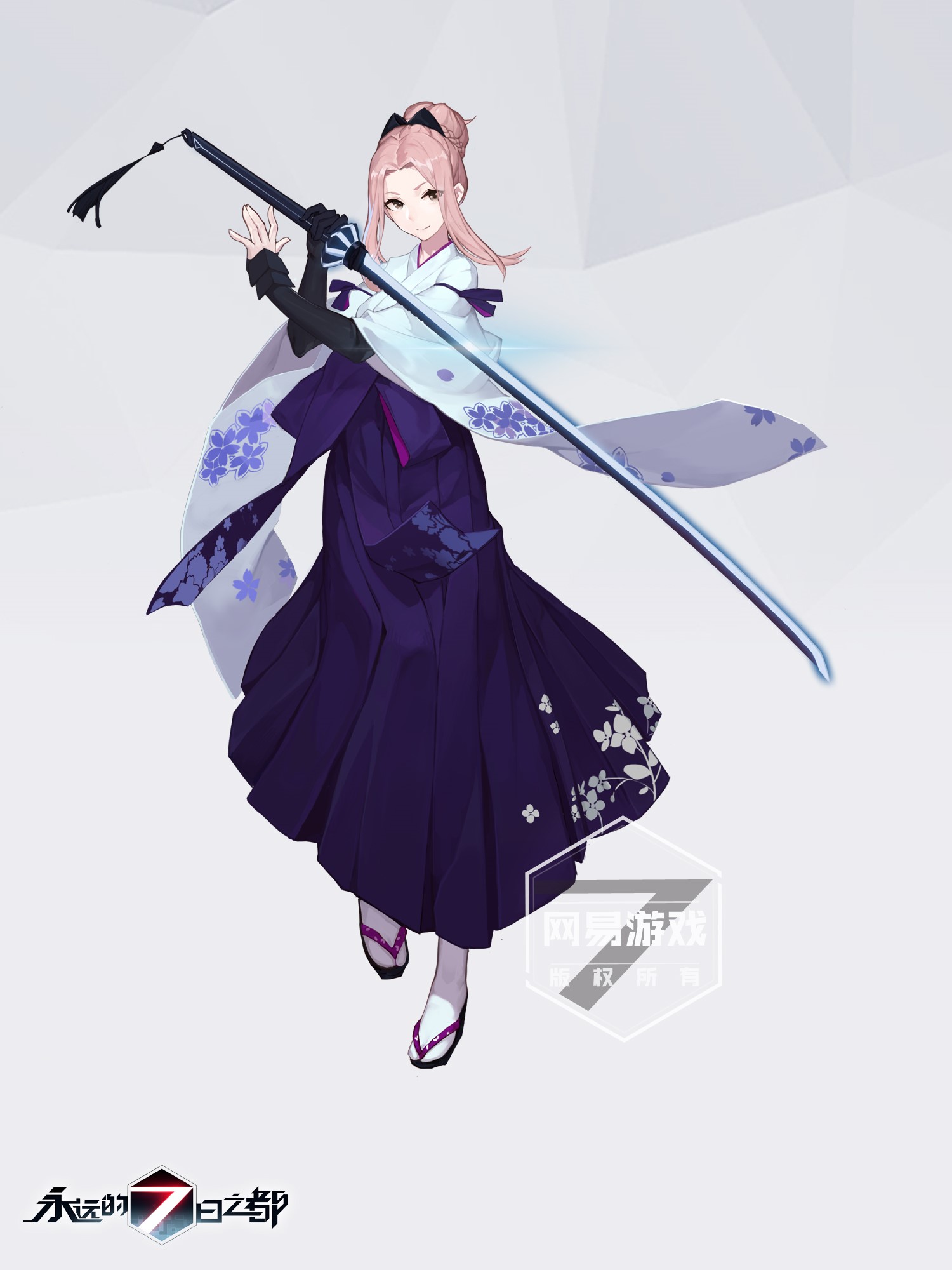 Girl with Katana from Forever 7th Capital HD Phone Wallpaper