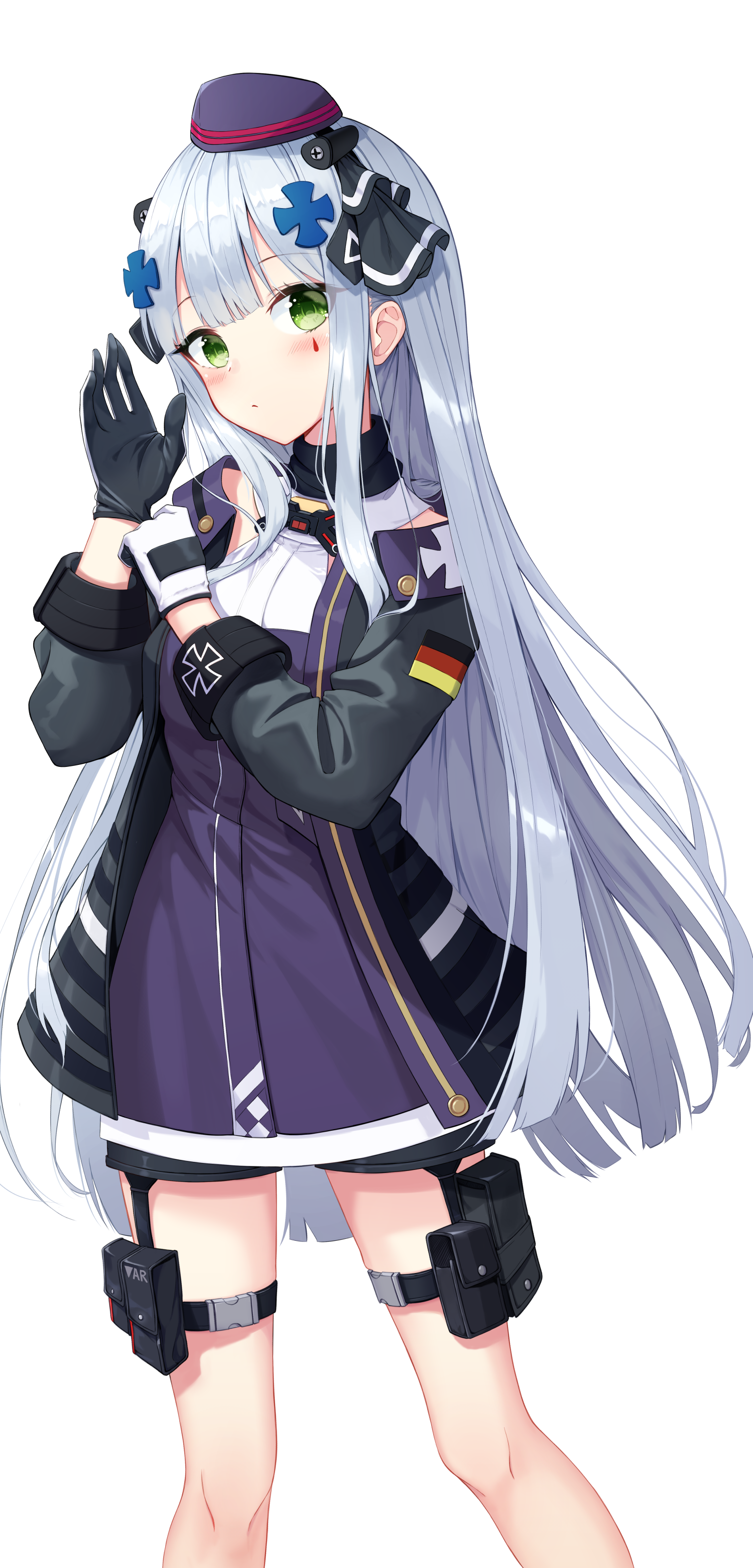 HK416 from Girls Frontline HD Phone Wallpaper