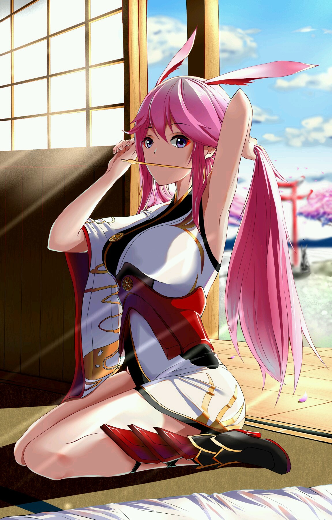 Yae Sakura from Honkai Impact 3rd HD Phone Wallpaper