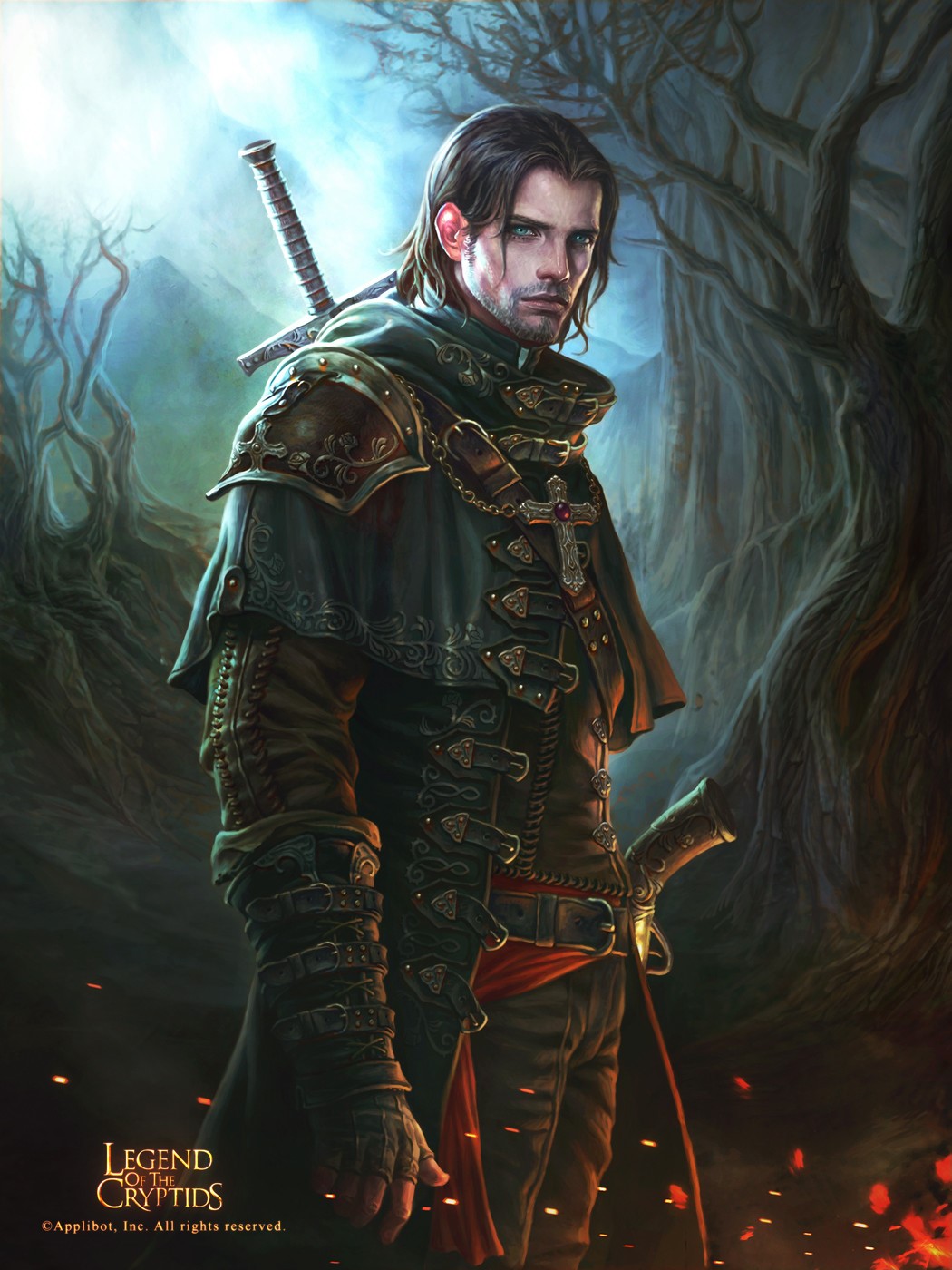Man with sword and pistol from Legend of the Cryptids HD Phone Wallpaper