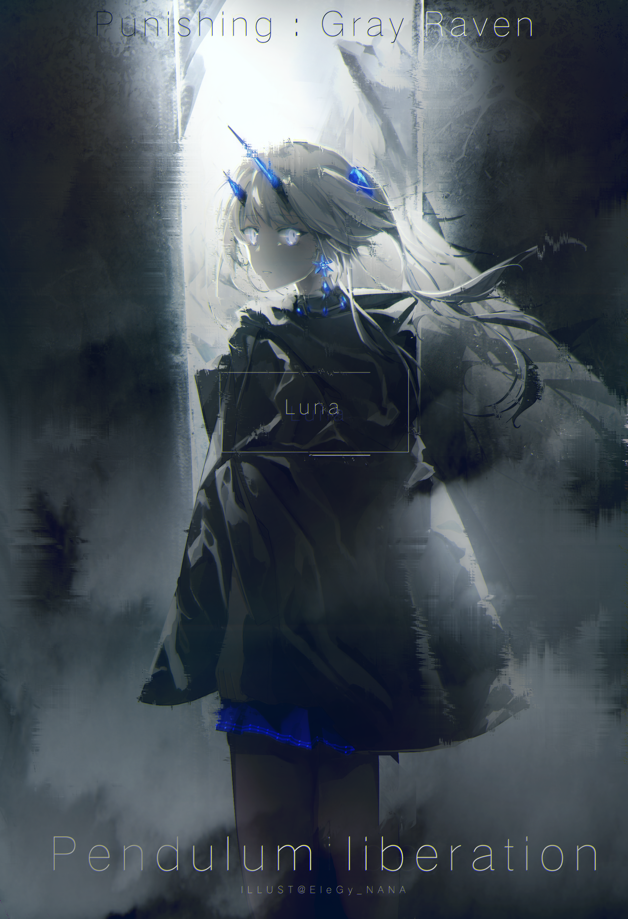 Luna from Punishing: Gray Raven HD Phone Wallpaper