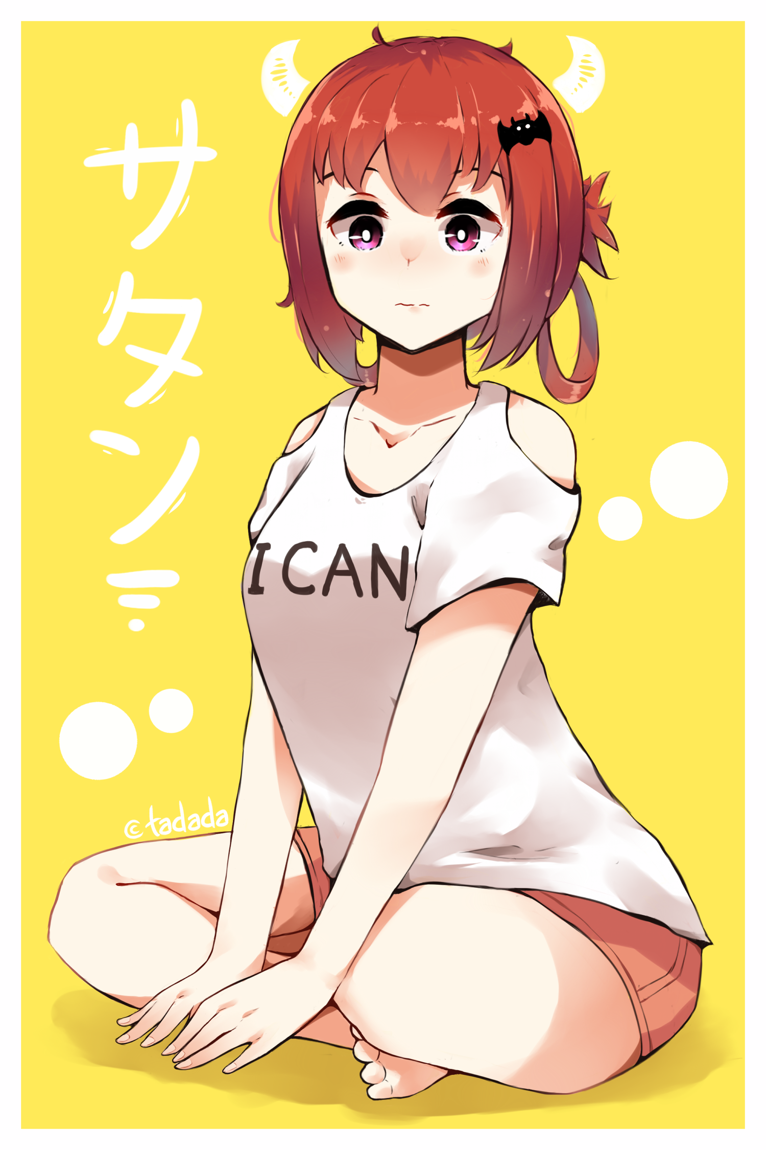 Satanichia McDowell Kurumizawa from Gabriel Dropout fan art HD Phone Wallpaper
