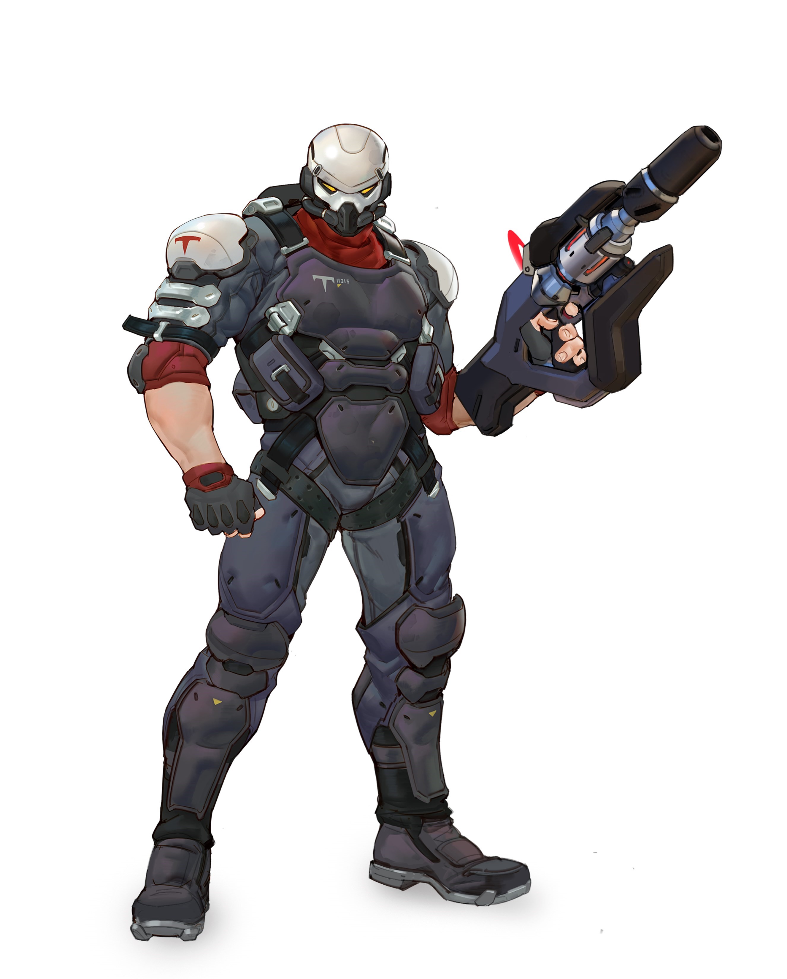 Soldier from Overwatch 2 by Blizzard Entertainment HD Phone Wallpaper