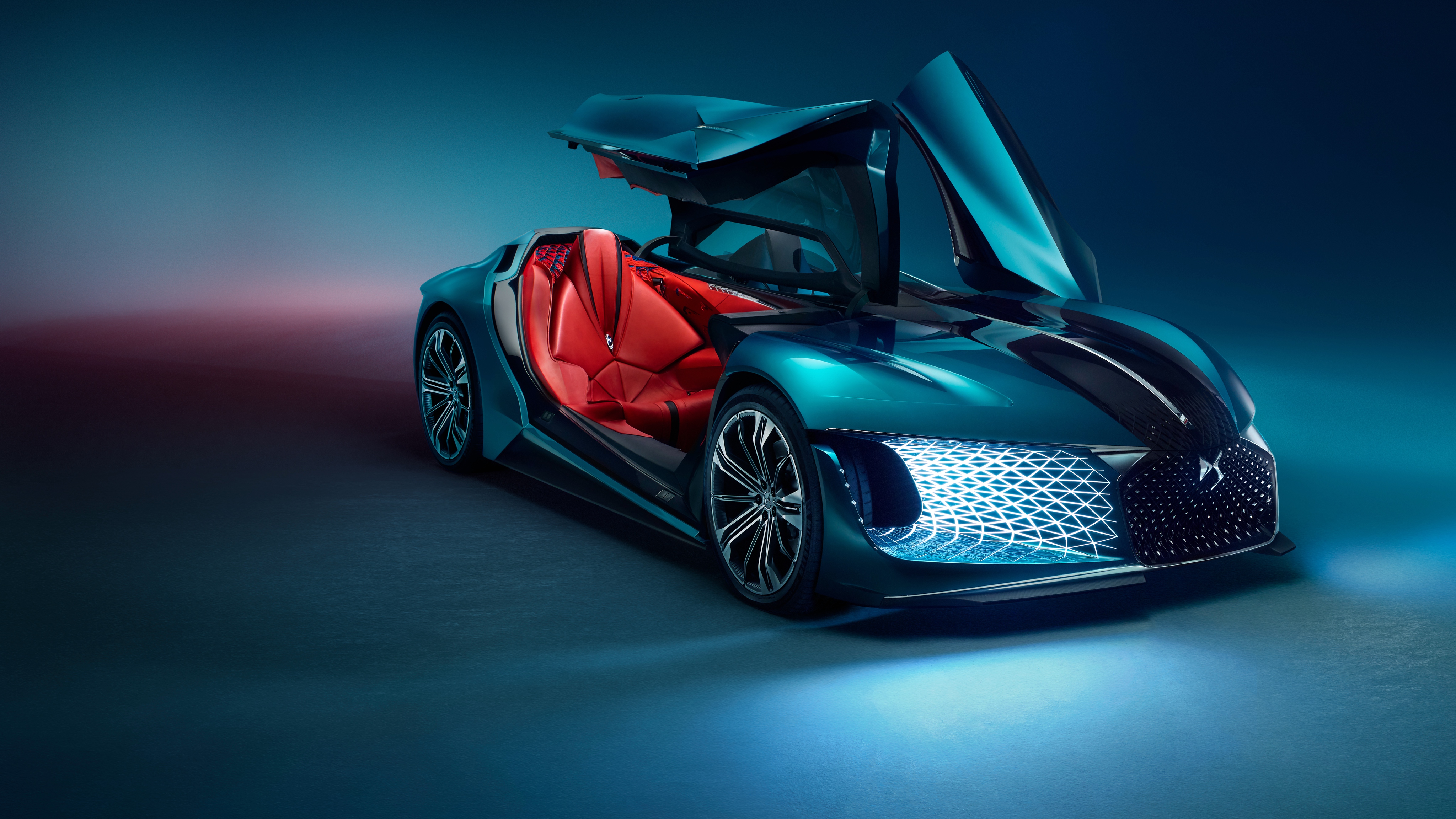 DS X E-Tense concept car 2018 4K HD Wallpaper