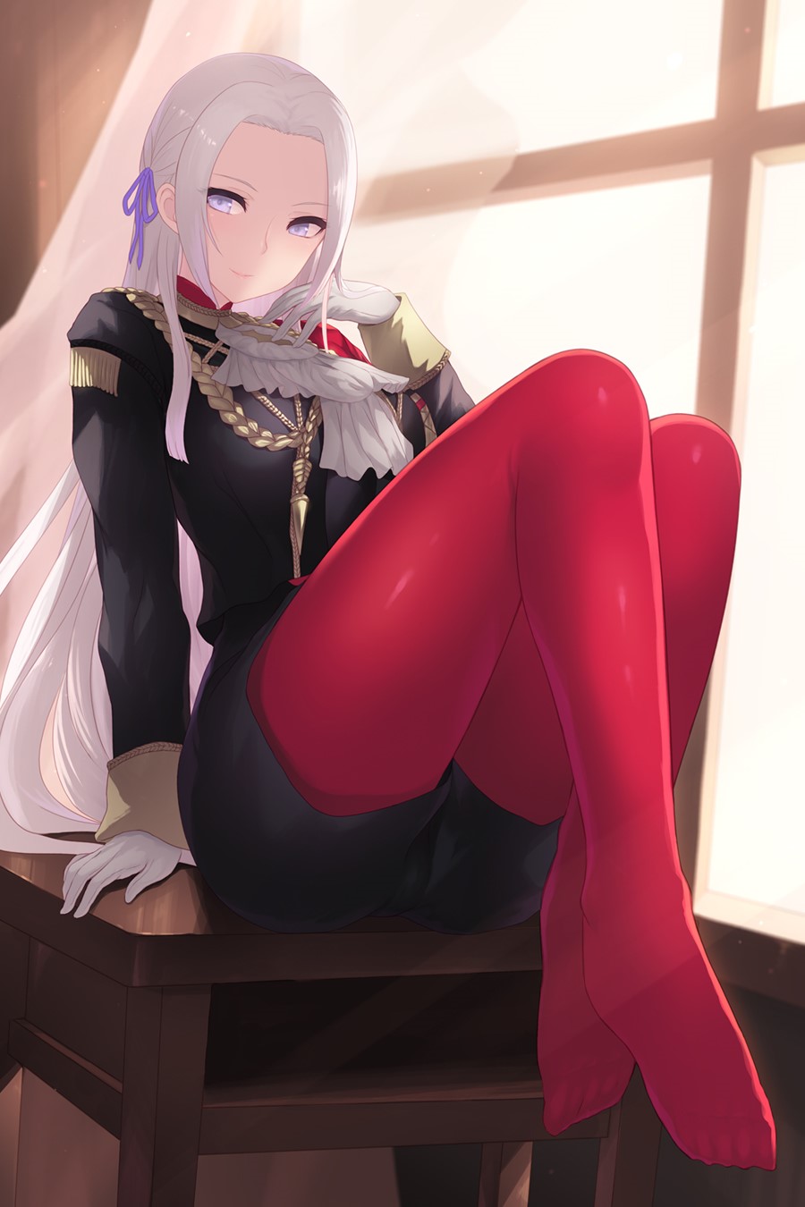 Edelgard from Fire Emblem: Three Houses HD Phone Wallpaper