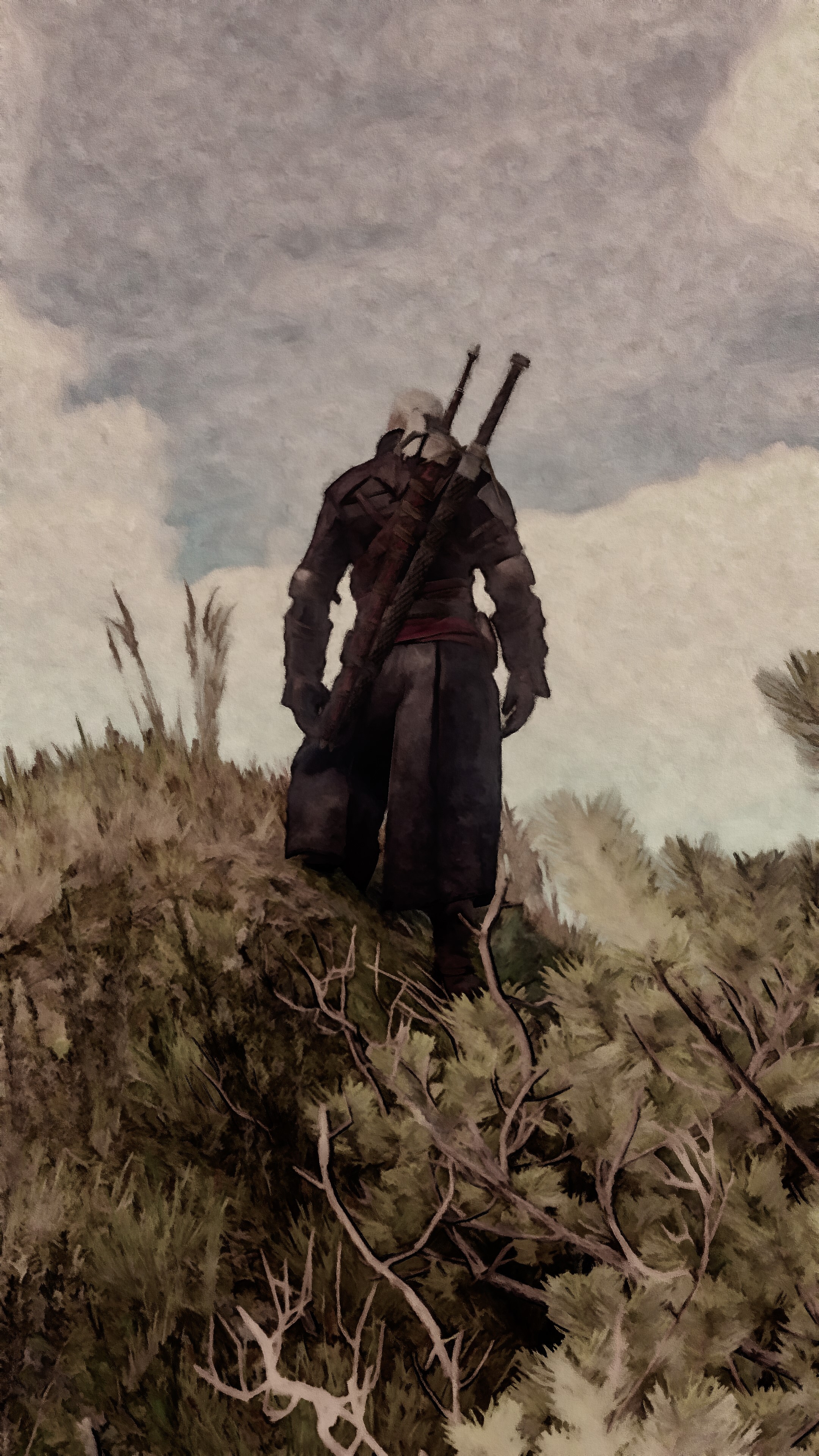Geralt of Rivia from The Witcher 3: Wild Hunt HD Phone Wallpaper