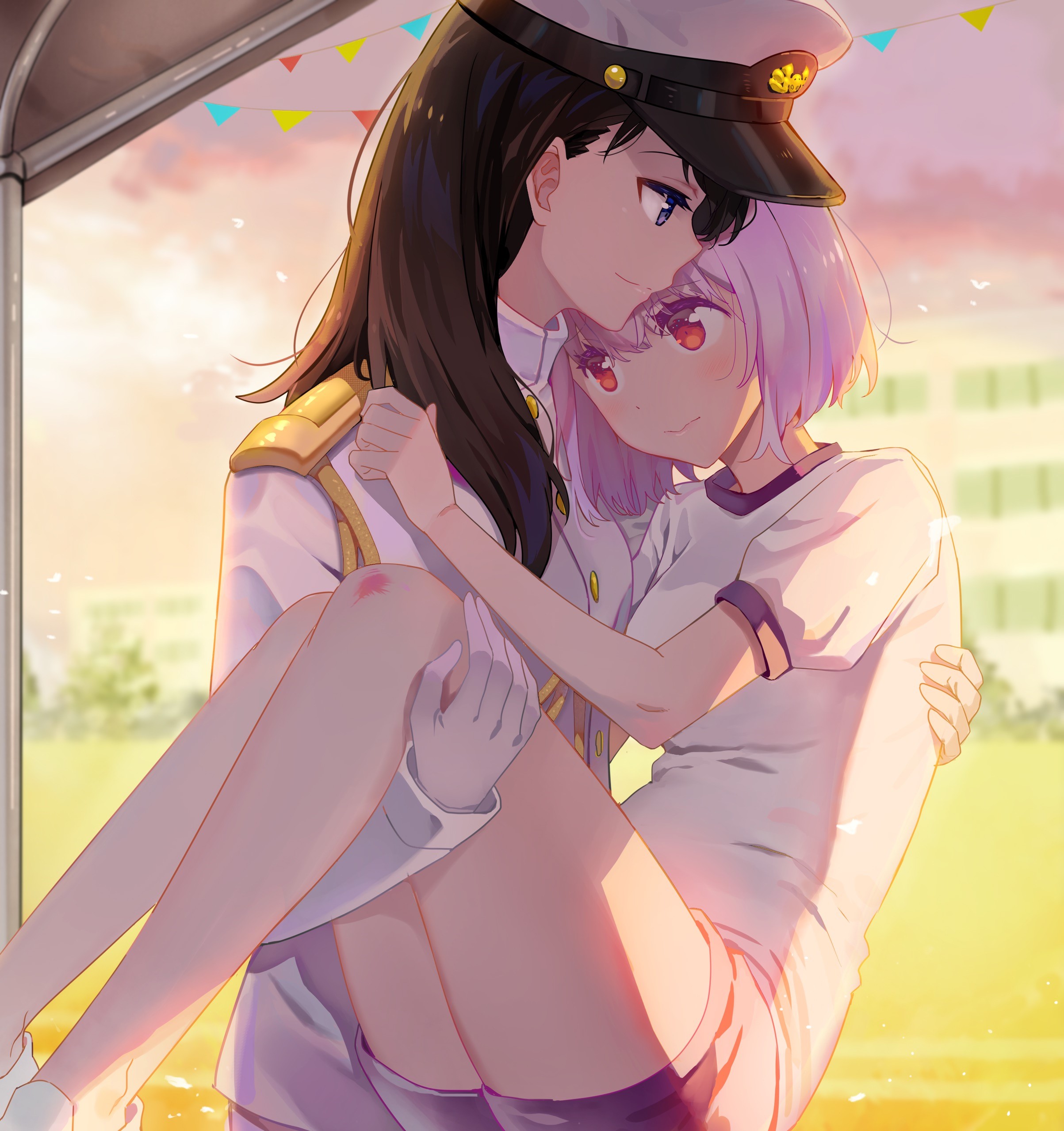 Shinjou Akane and Takarada Rikka from SSSS.GRIDMAN HD Phone Wallpaper