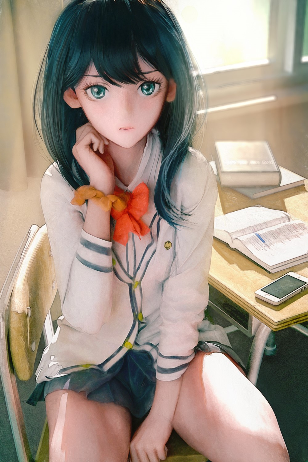 Rikka Takarada from SSSS.GRIDMAN fan art HD Phone Wallpaper
