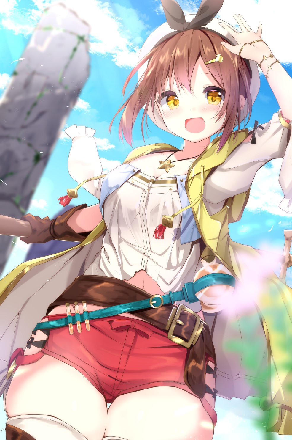 Ryza from Atelier Ryza artwork HD Phone Wallpaper