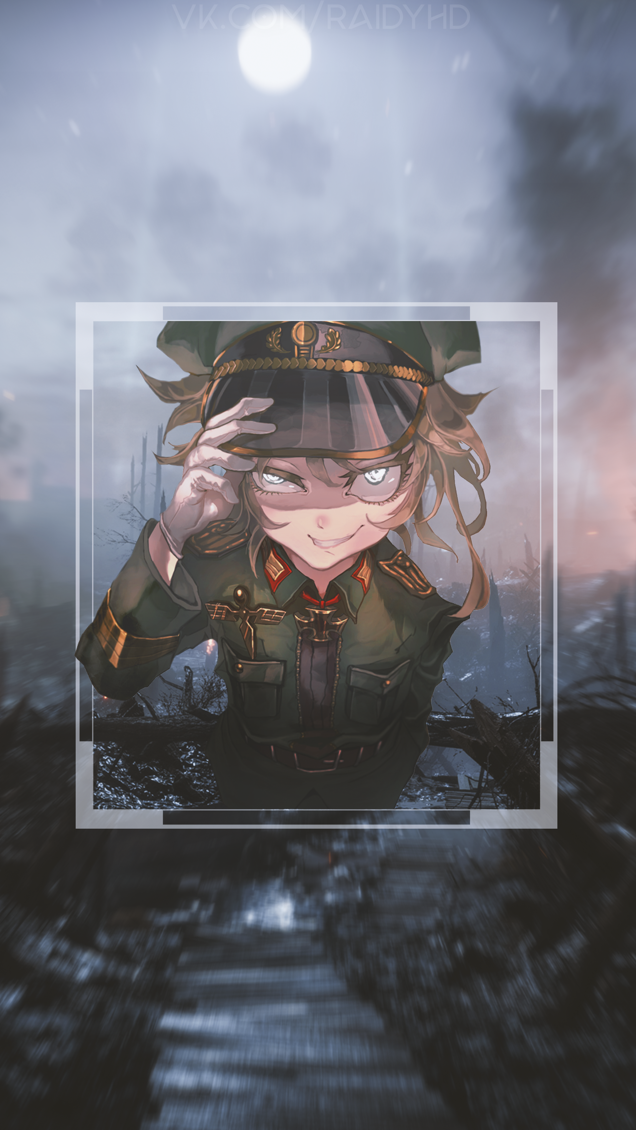 Tanya Degurechaff from Youjo Senki HD Phone Wallpaper