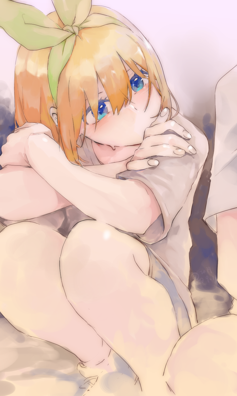 Nakano Yotsuba from 5-toubun no Hanayome HD Phone Wallpaper