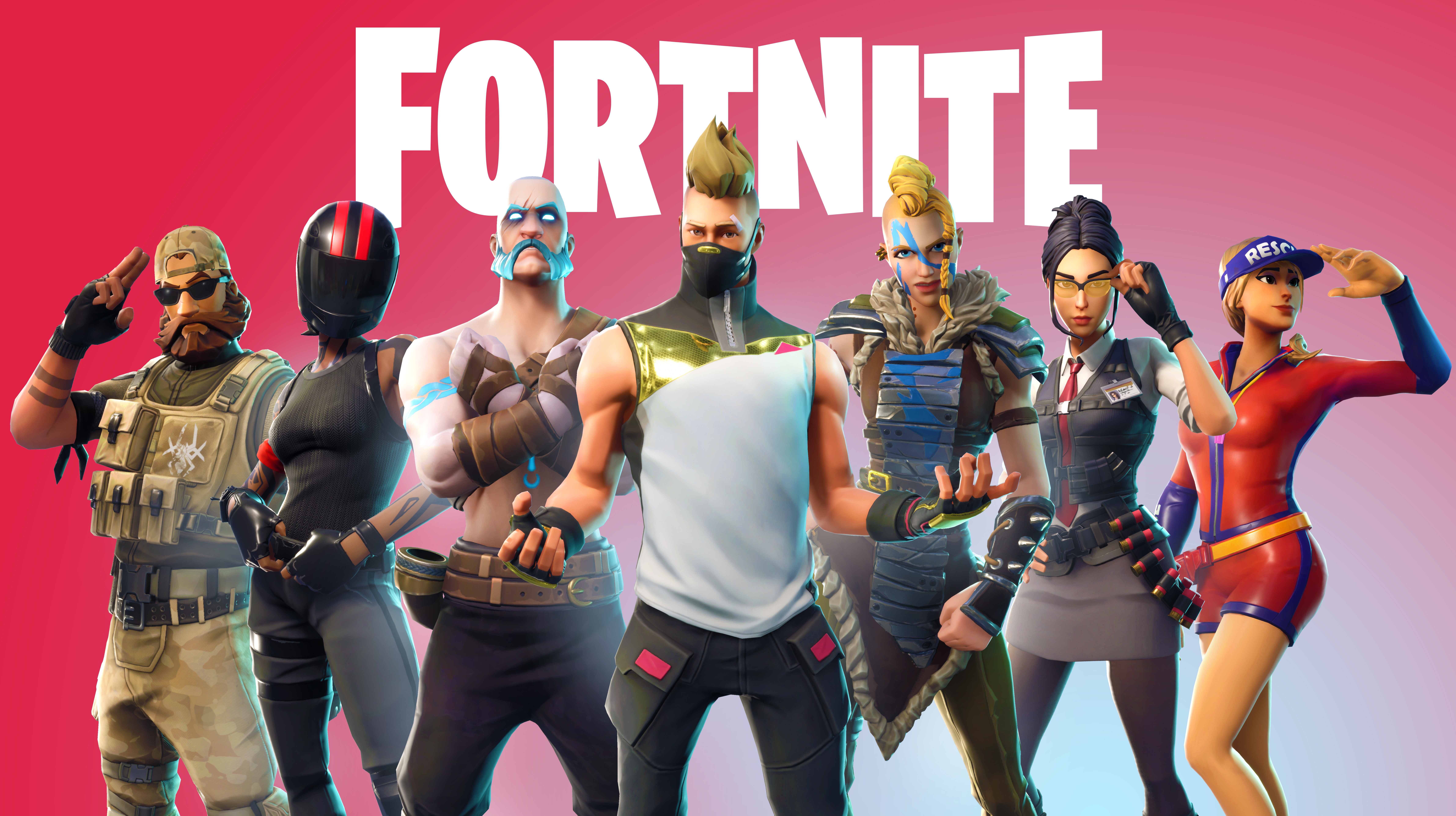 Fortnite Season 5 characters HD Wallpaper
