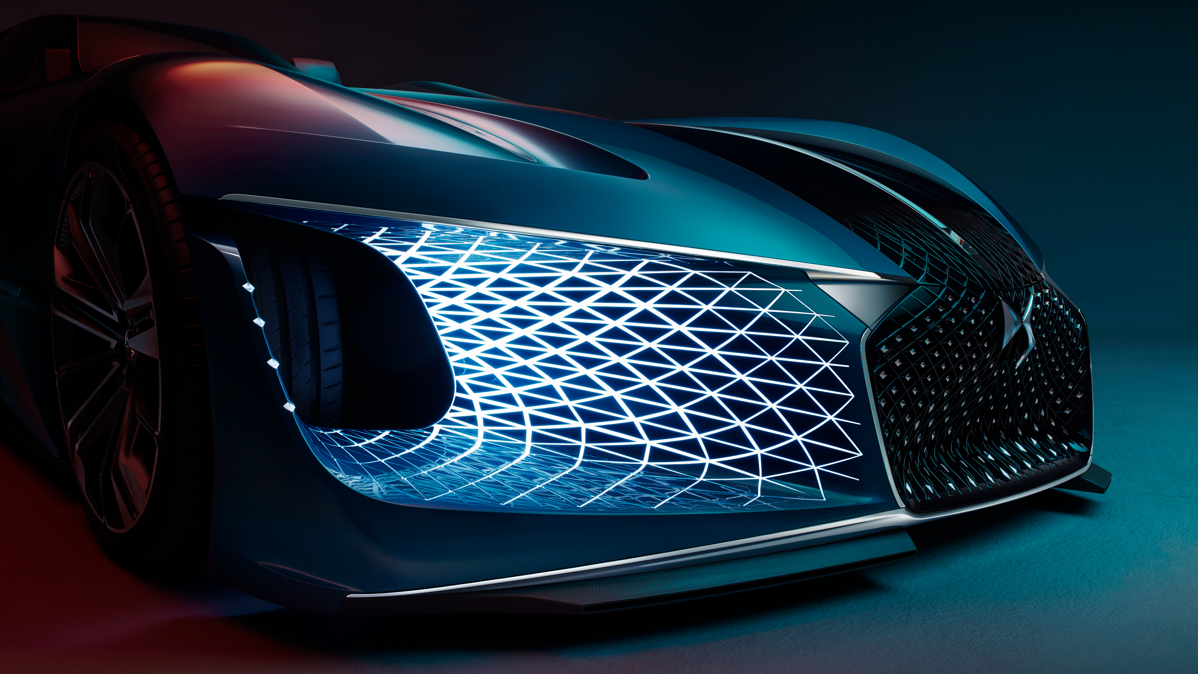 4K DS X E-Tense concept car HD Wallpaper