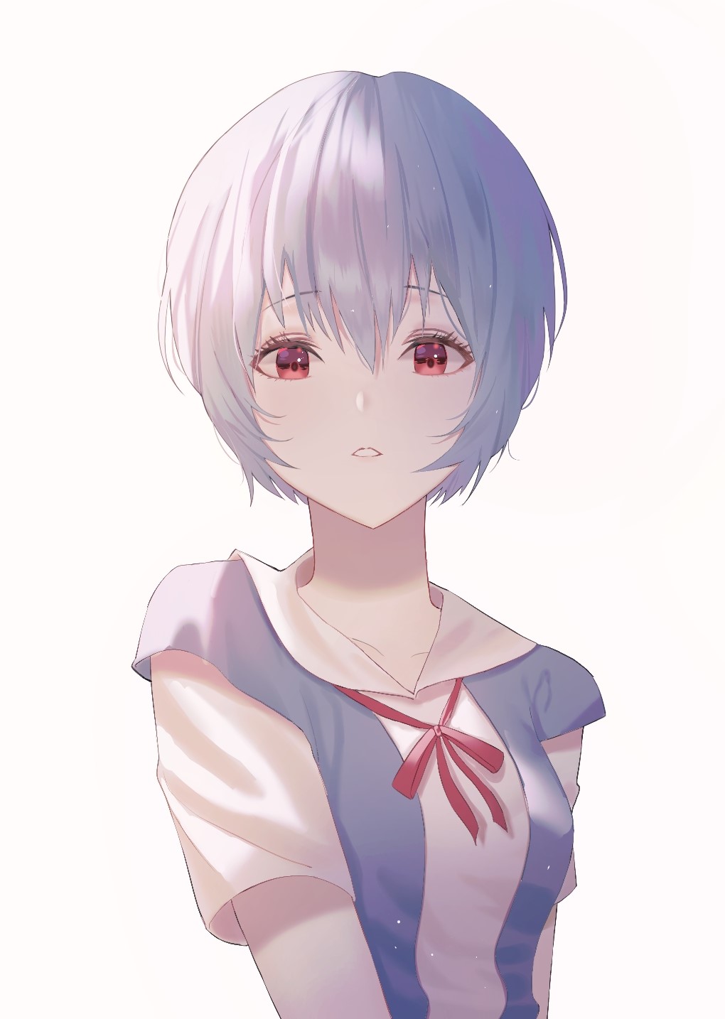Rei Ayanami from Neon Genesis Evangelion HD Phone Wallpaper
