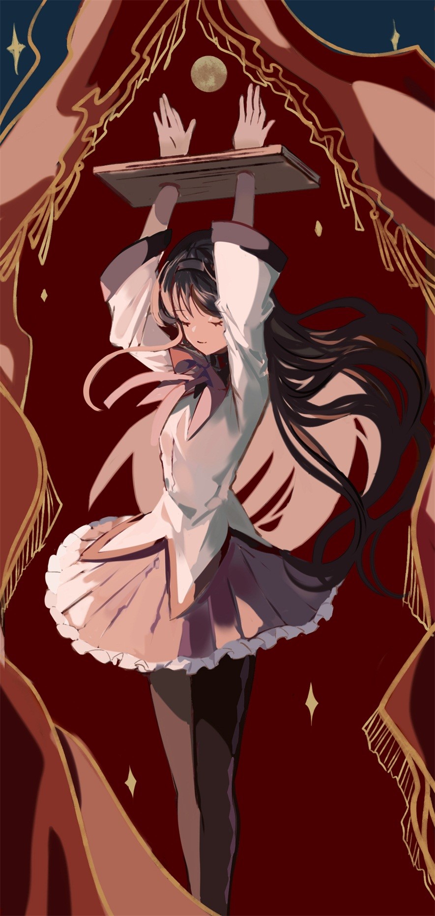 Akemi Homura from Mahou Shoujo Madoka Magica HD Phone Wallpaper