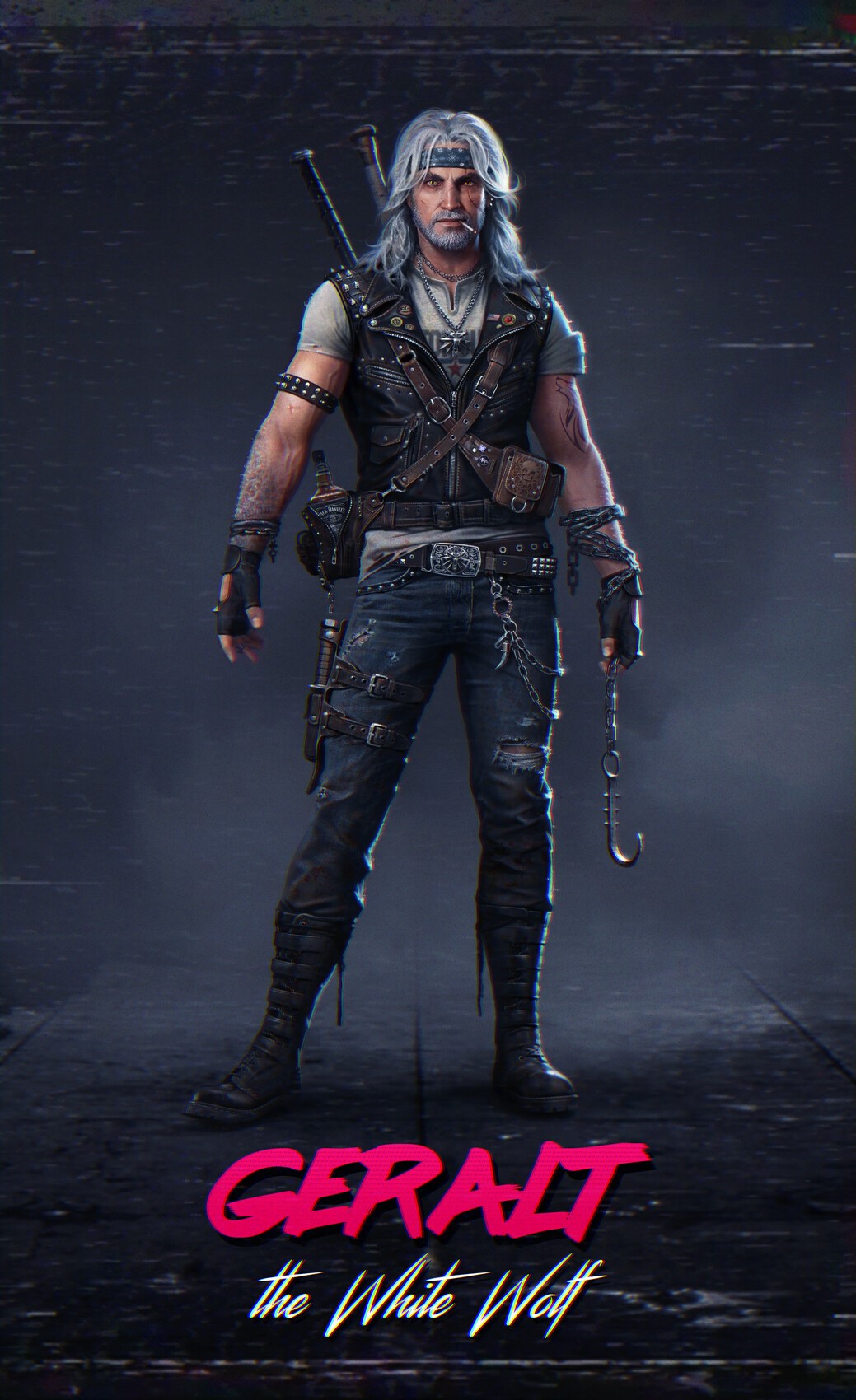 Geralt of Rivia from The Witcher 3: Wild Hunt HD Phone Wallpaper