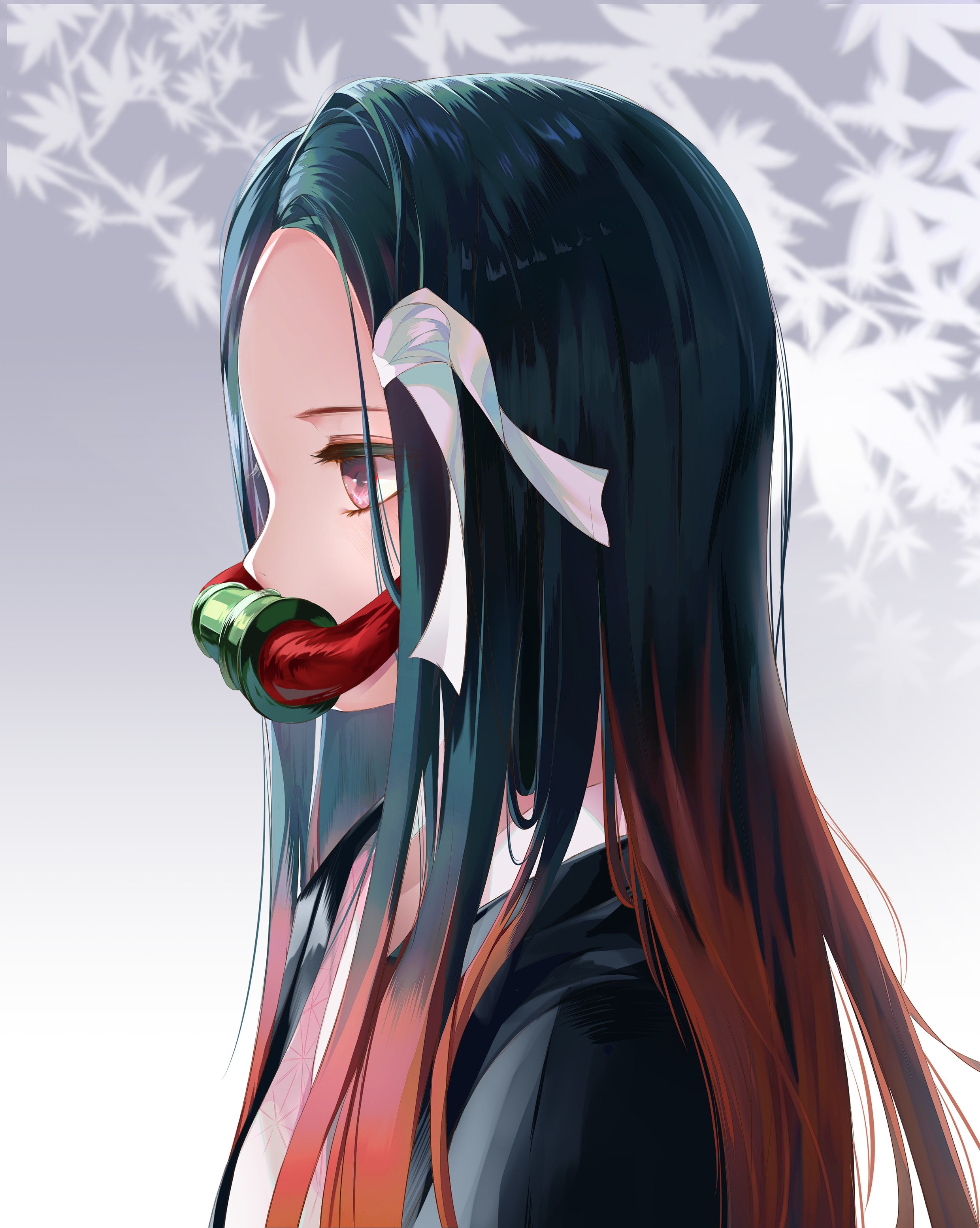 Kamado Nezuko from Kimetsu no Yaiba HD Phone Wallpaper