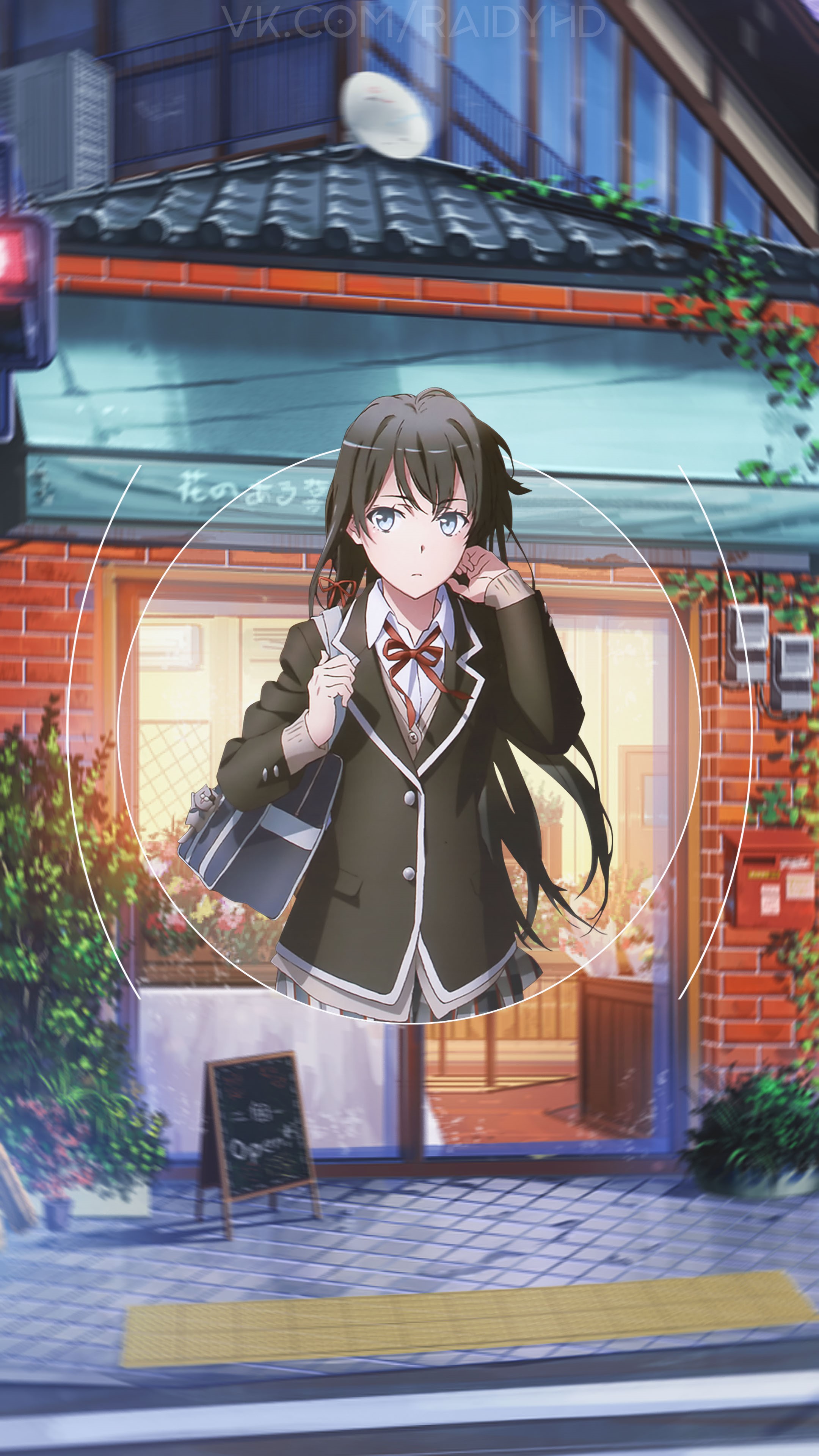 Yukinoshita Yukino from Yahari Ore no Seishun Love Comedy wa Machigatteiru HD Phone Wallpaper