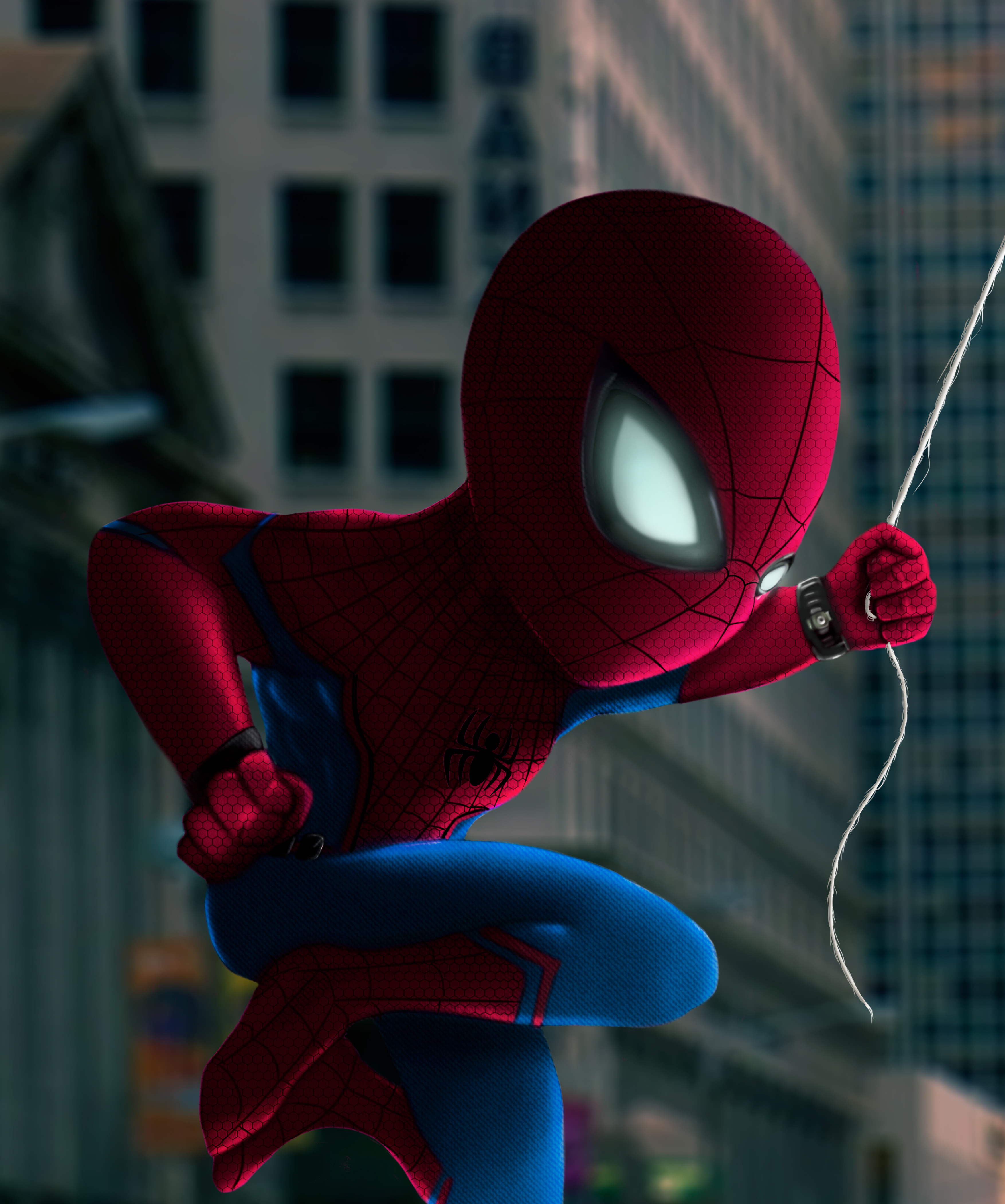 Spider-Man from Marvel Comics in 4K HD Wallpaper