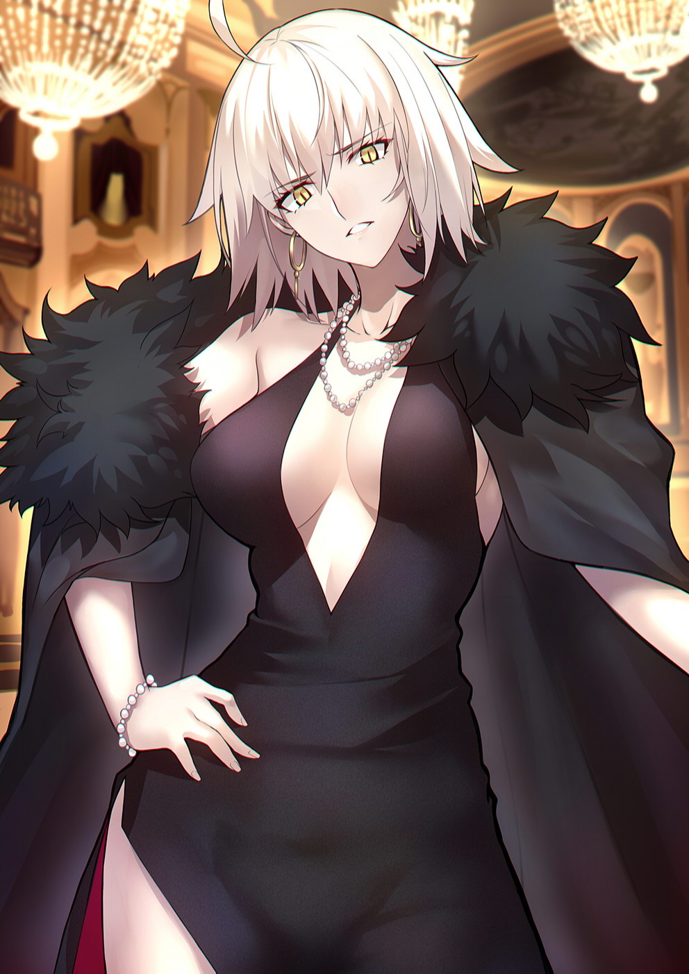 Jeanne d'Arc Alter from Fate/Grand Order HD Phone Wallpaper
