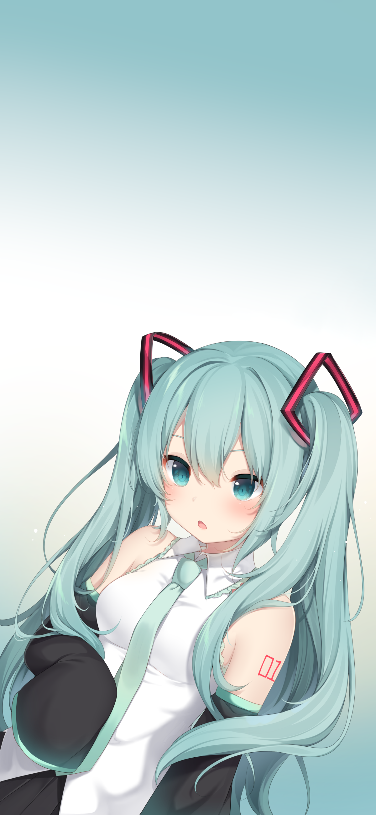 Hatsune Miku from Vocaloid HD Phone Wallpaper
