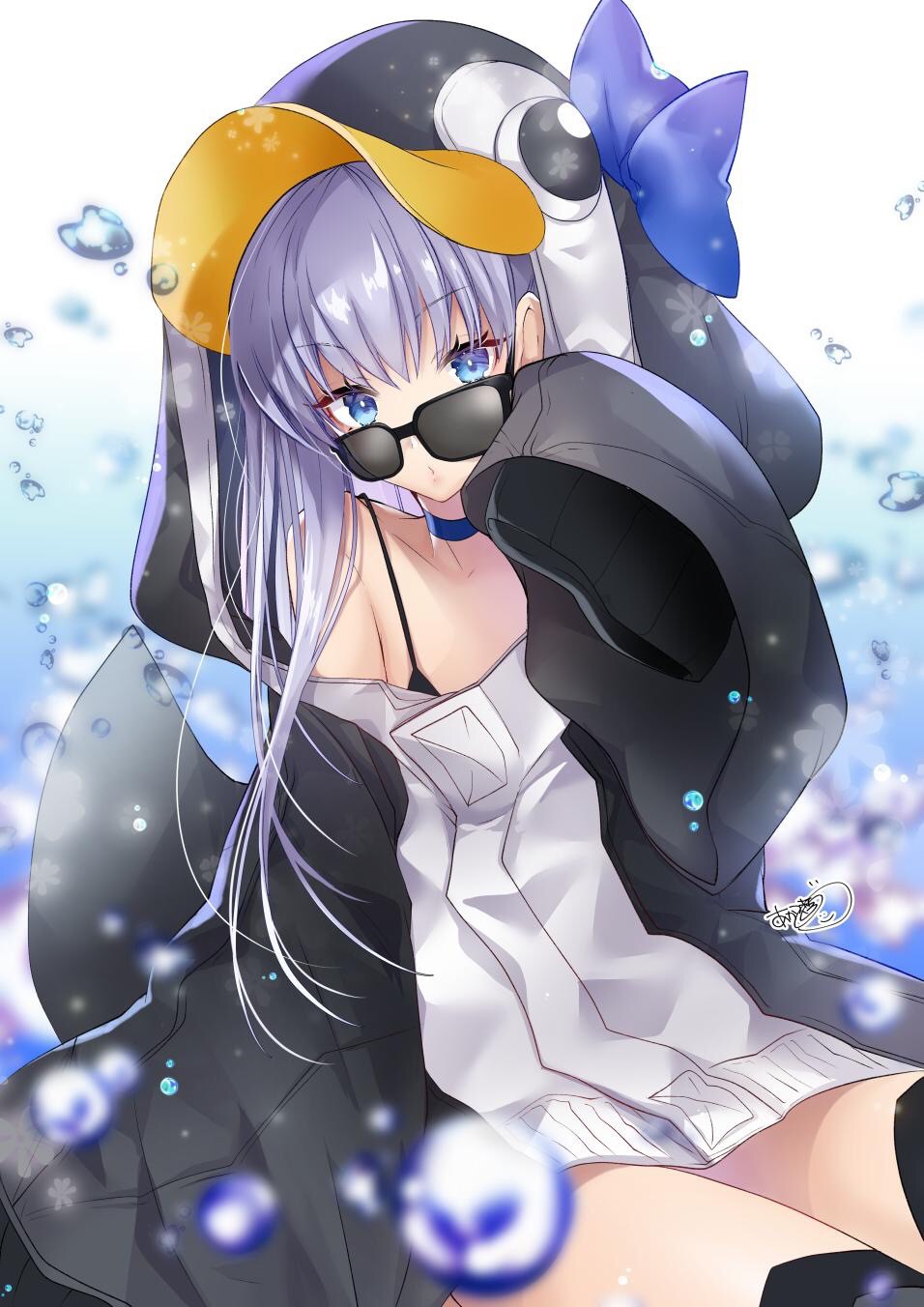 Meltlilith from Fate Series in Penguin Costume HD Phone Wallpaper