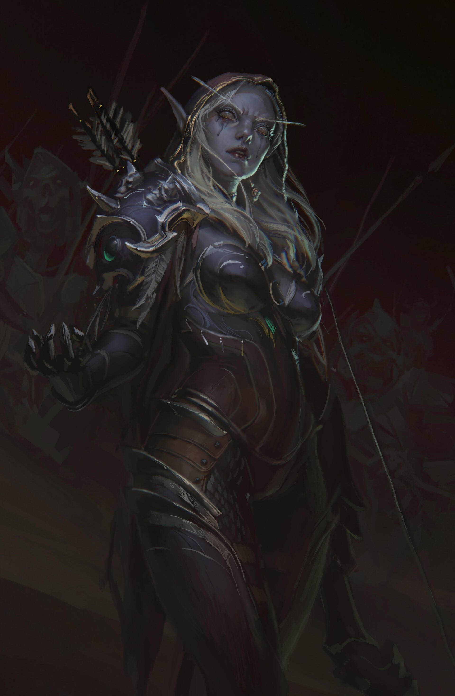 Sylvanas Windrunner from World of Warcraft HD Phone Wallpaper